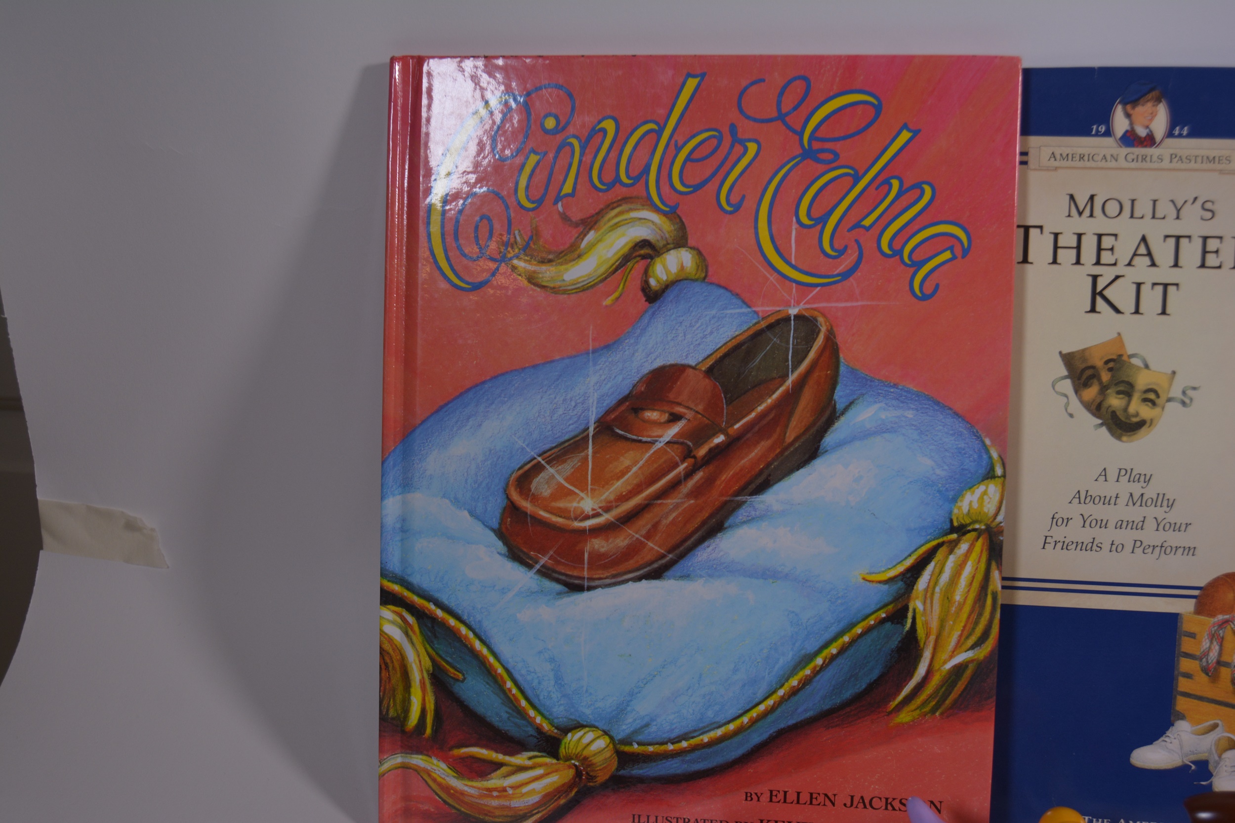 Basket of Children's Books and Toys