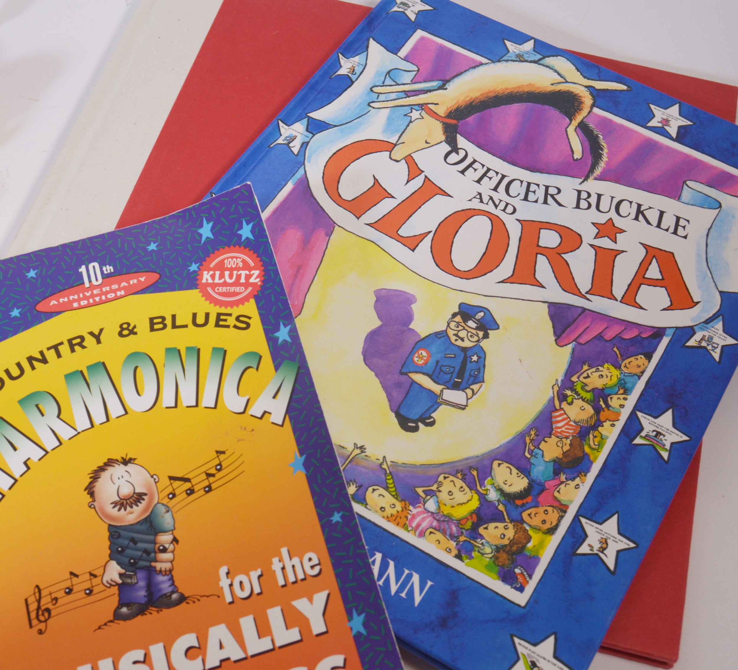 Basket of Children's Books and Toys