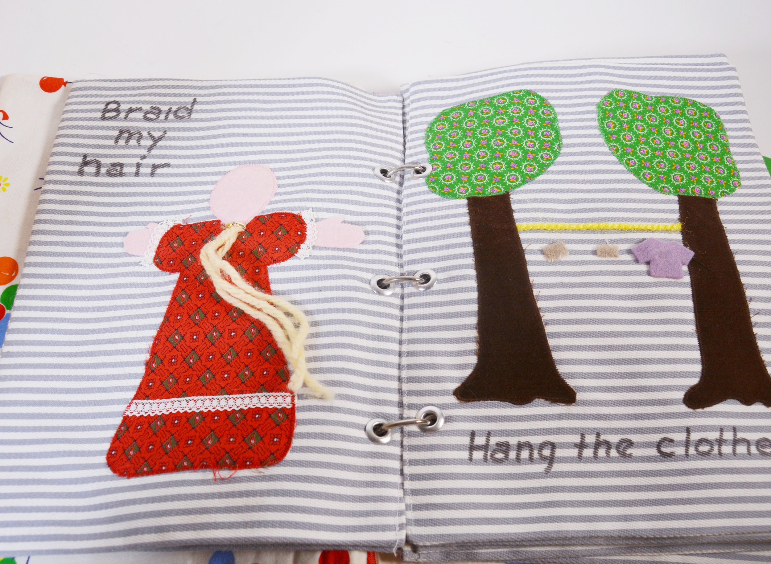 Basket of Children's Books and Toys