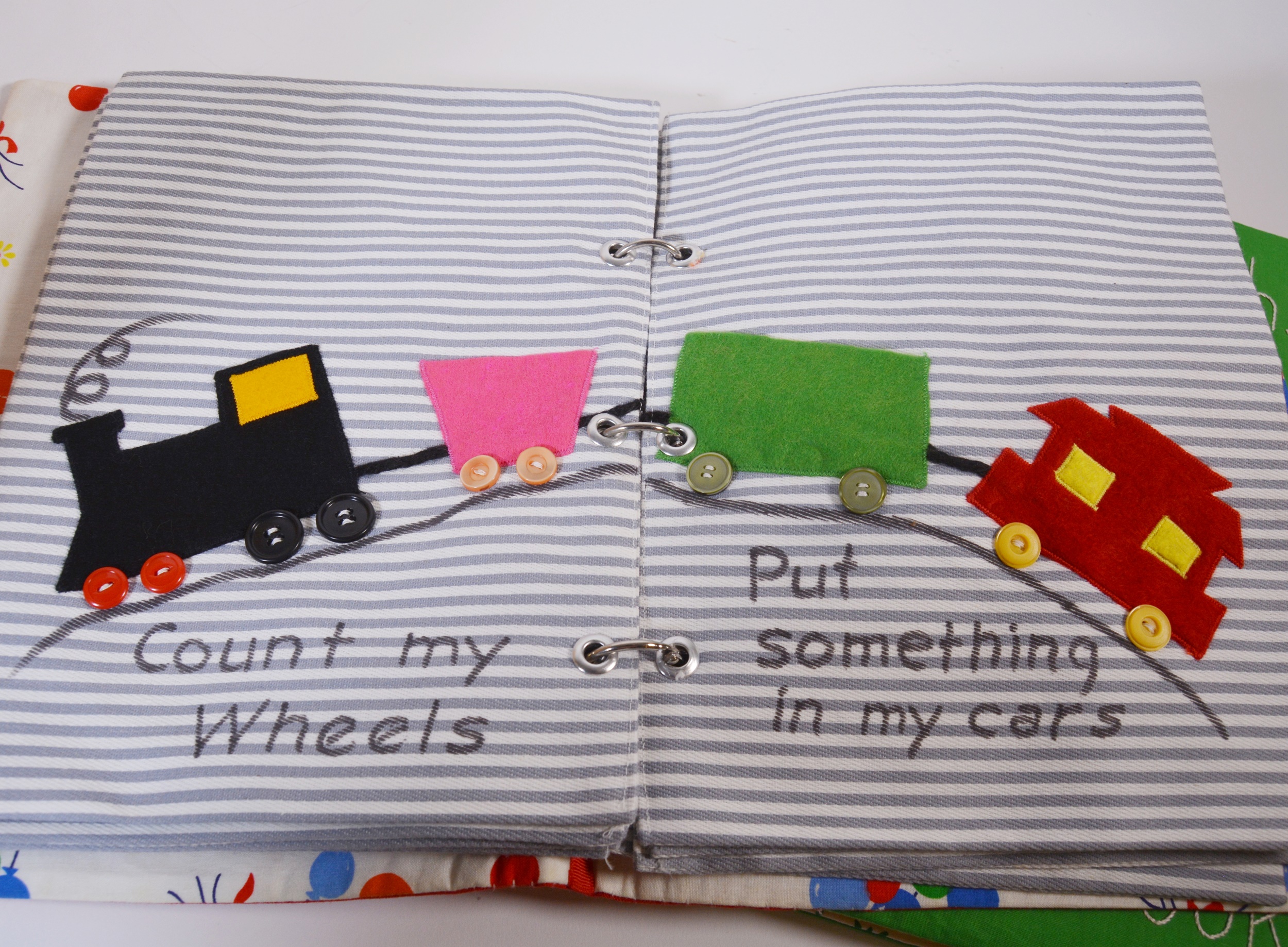 Basket of Children's Books and Toys