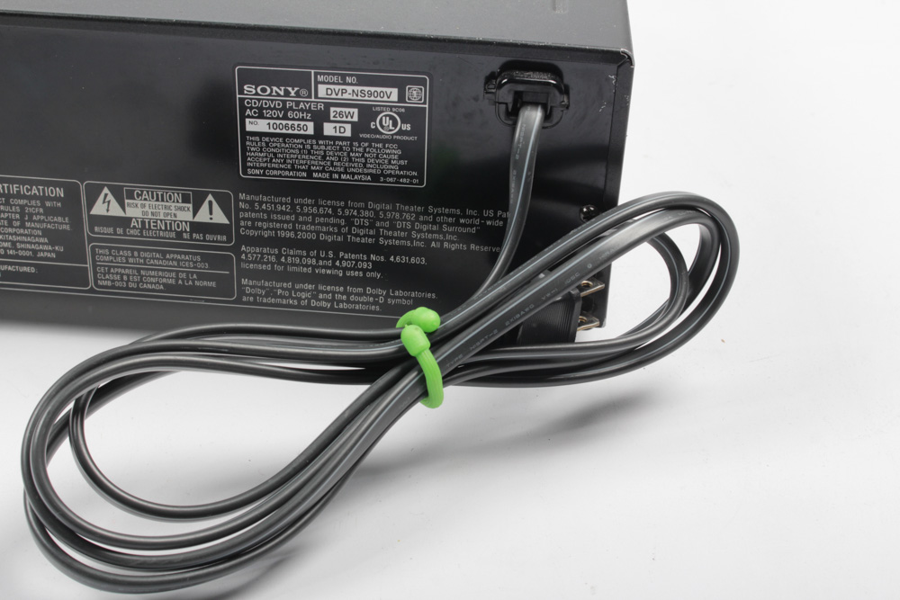 Sony DVP-NS900V SACD/DVD Player