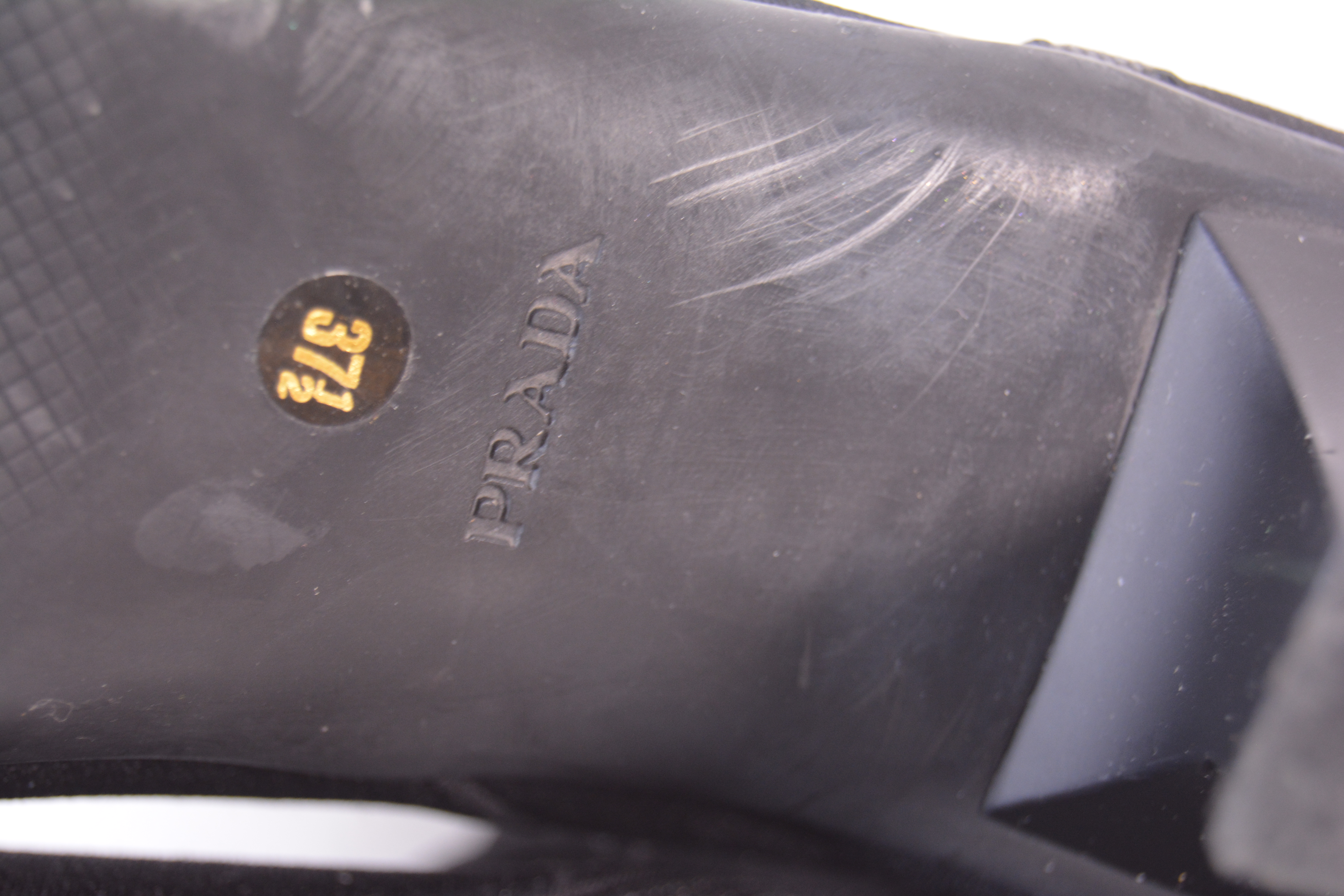 Prada Black Microfiber Boots