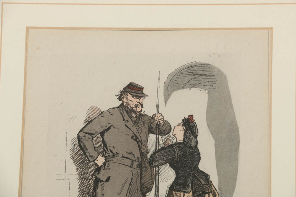 Woodblock Prints After Bertall "Types de la Commune"