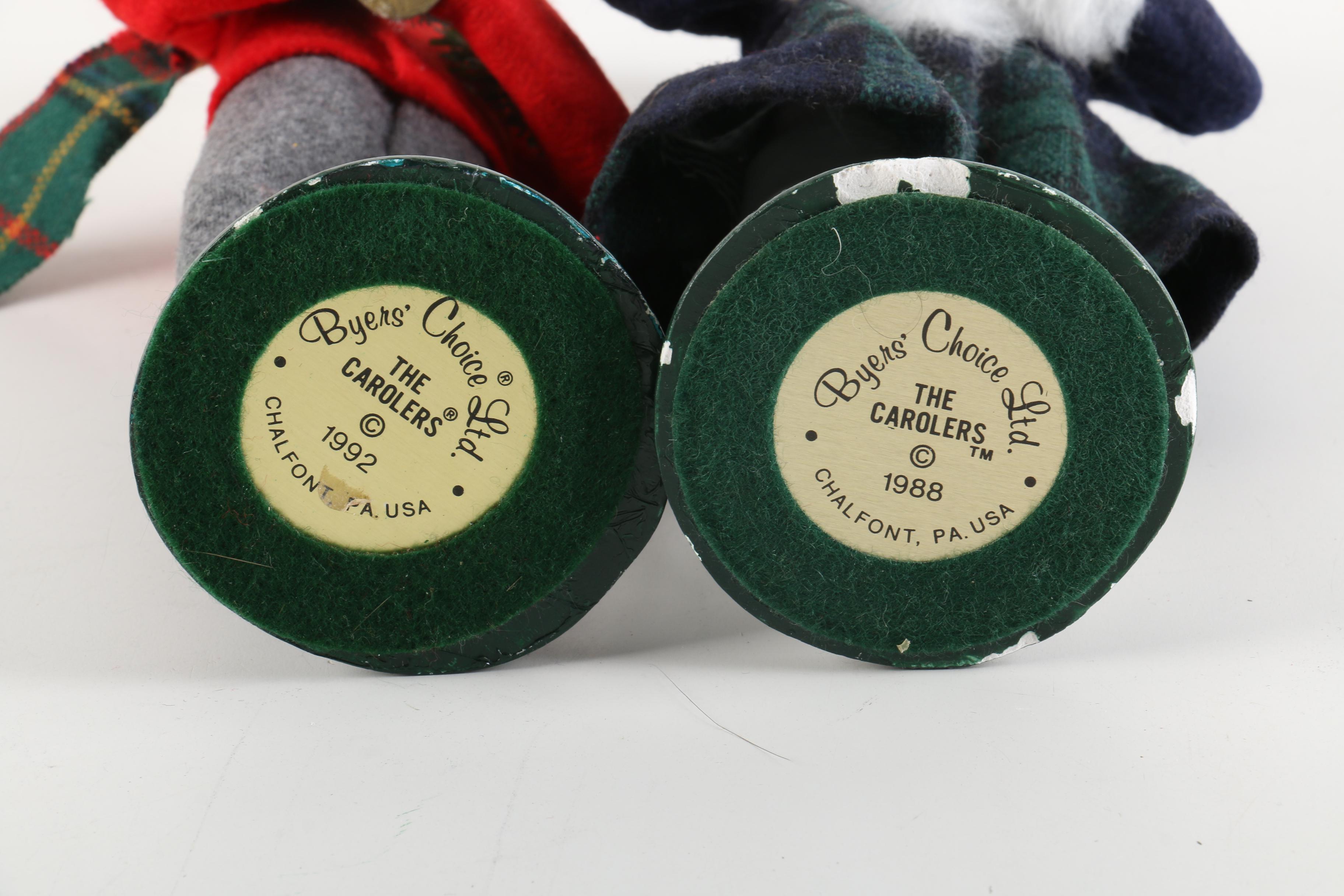 Vintage Byers' Choice Ltd. "The Carolers" Figurines