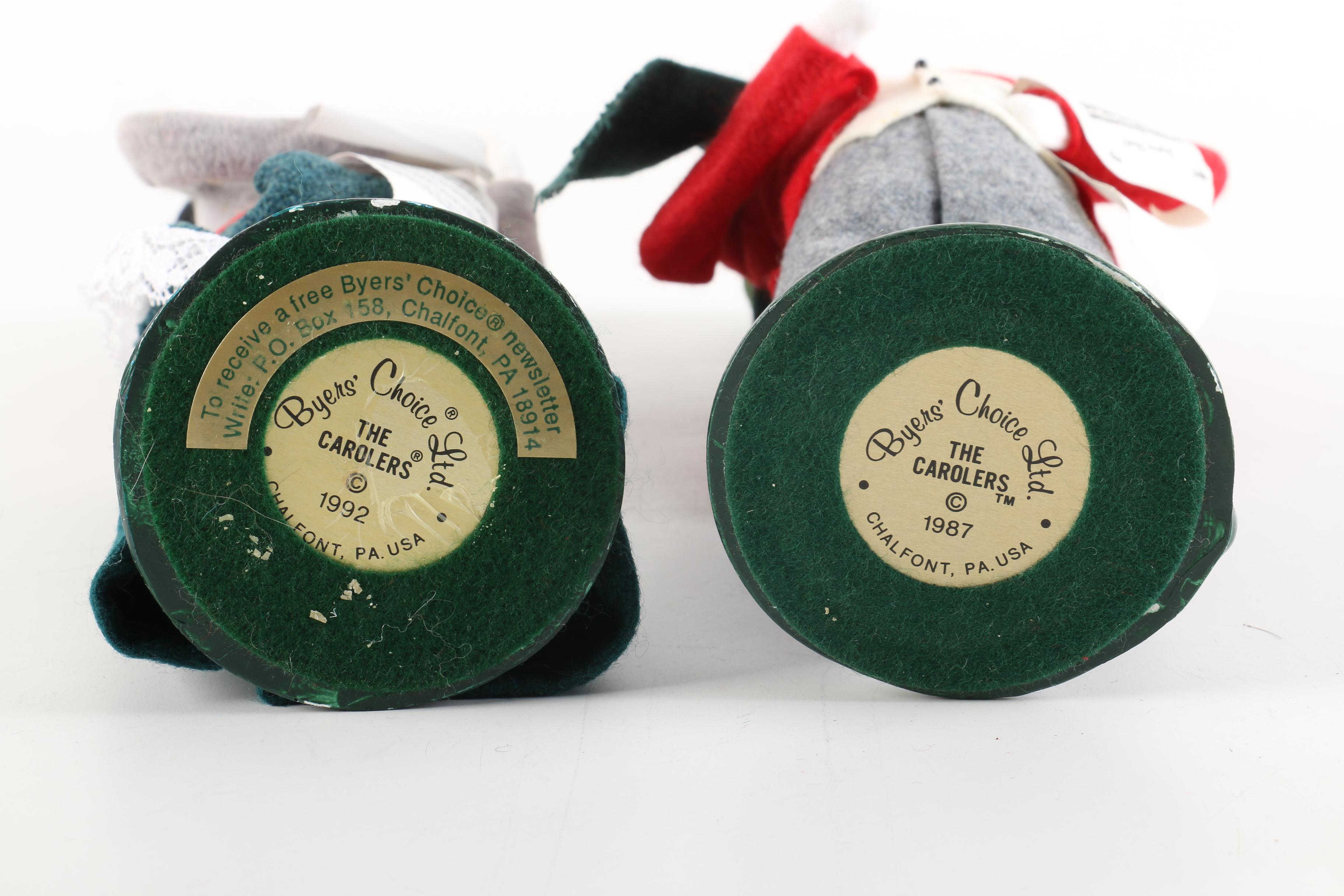 Vintage Byers' Choice Ltd. "The Carolers" Figurines