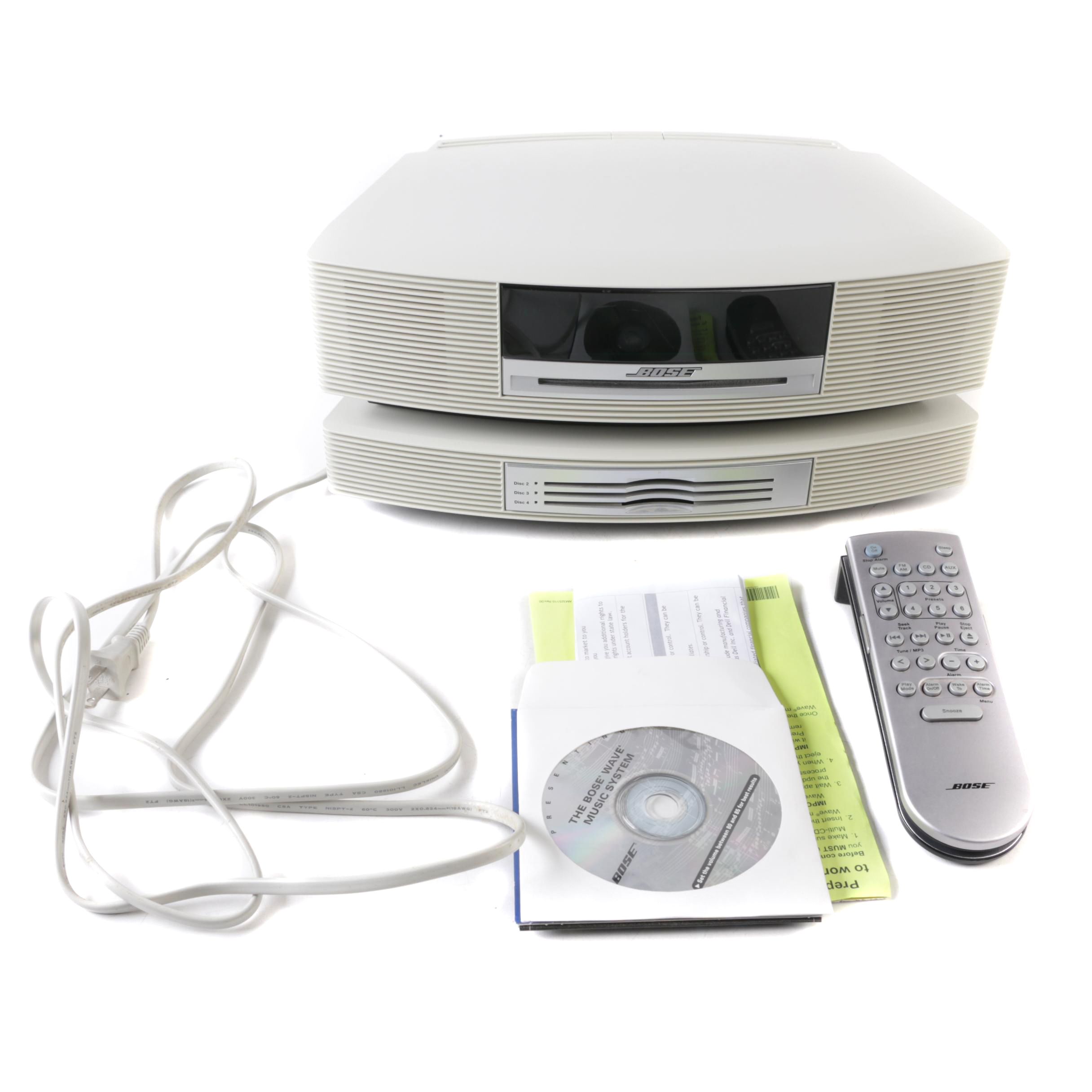 Bose "Wave" Music System, CD Player and Remote