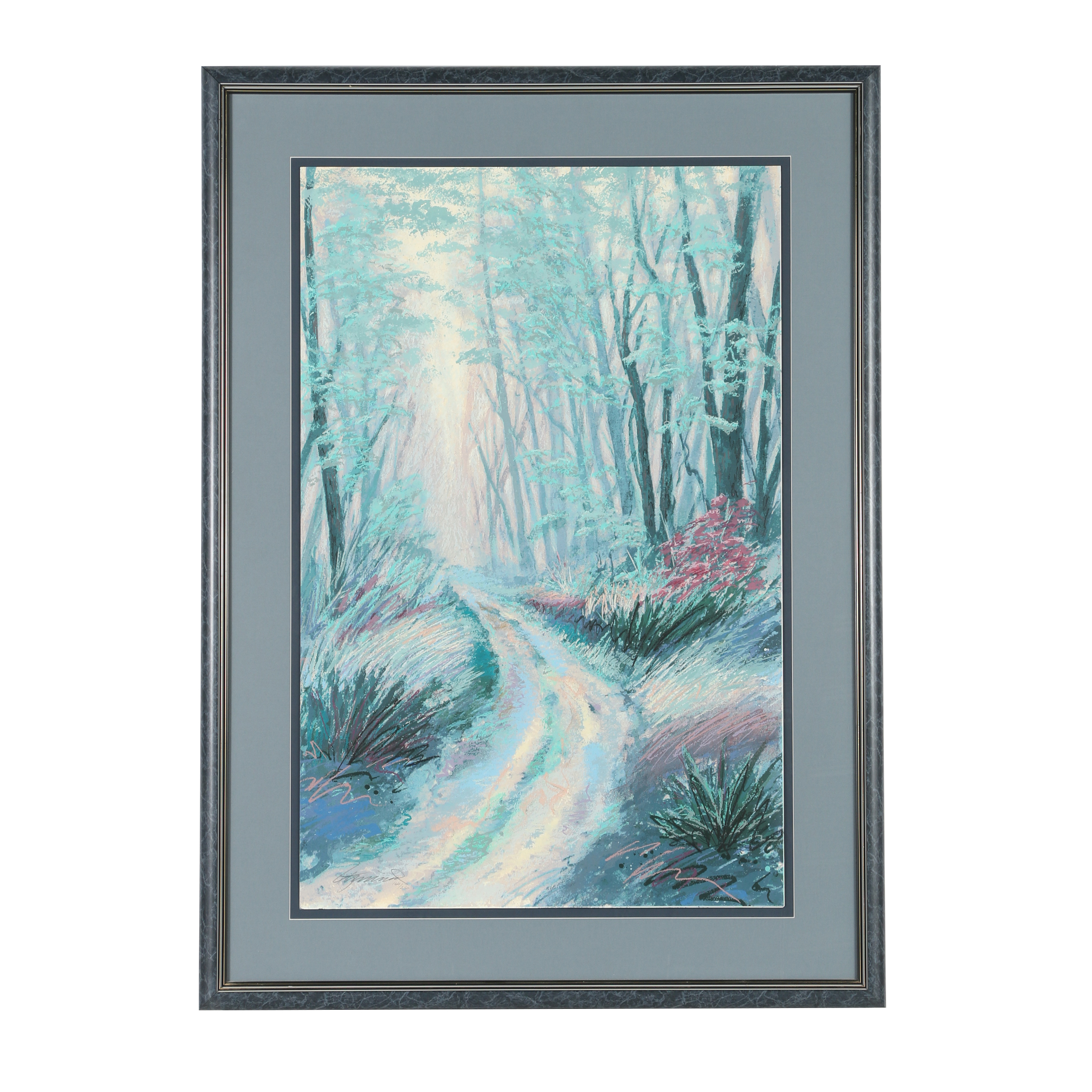 Limited Edition Serigraph of a Forest Path