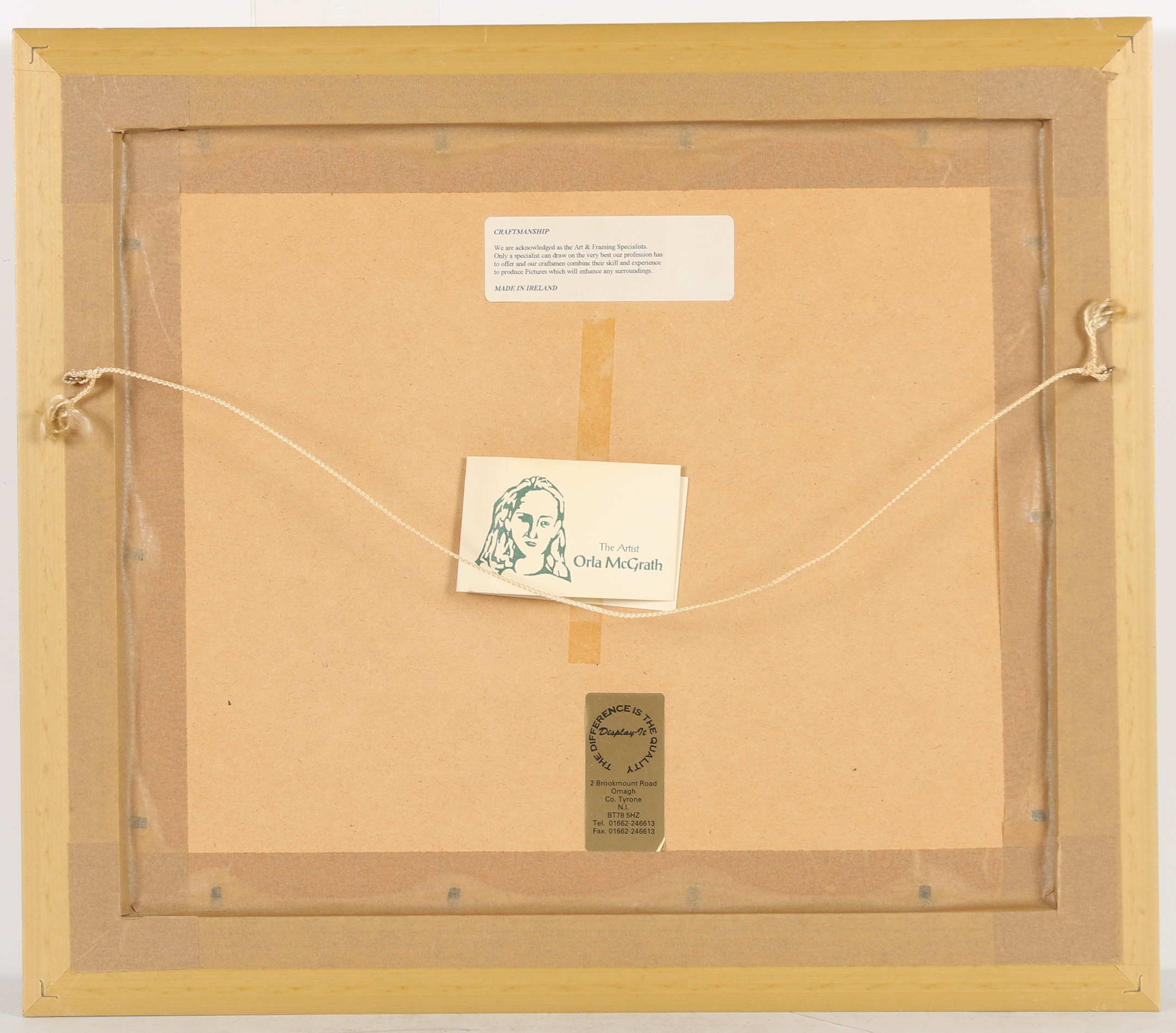 Orla McGrath Limited Edition Offset Lithograph "The Fiddler"