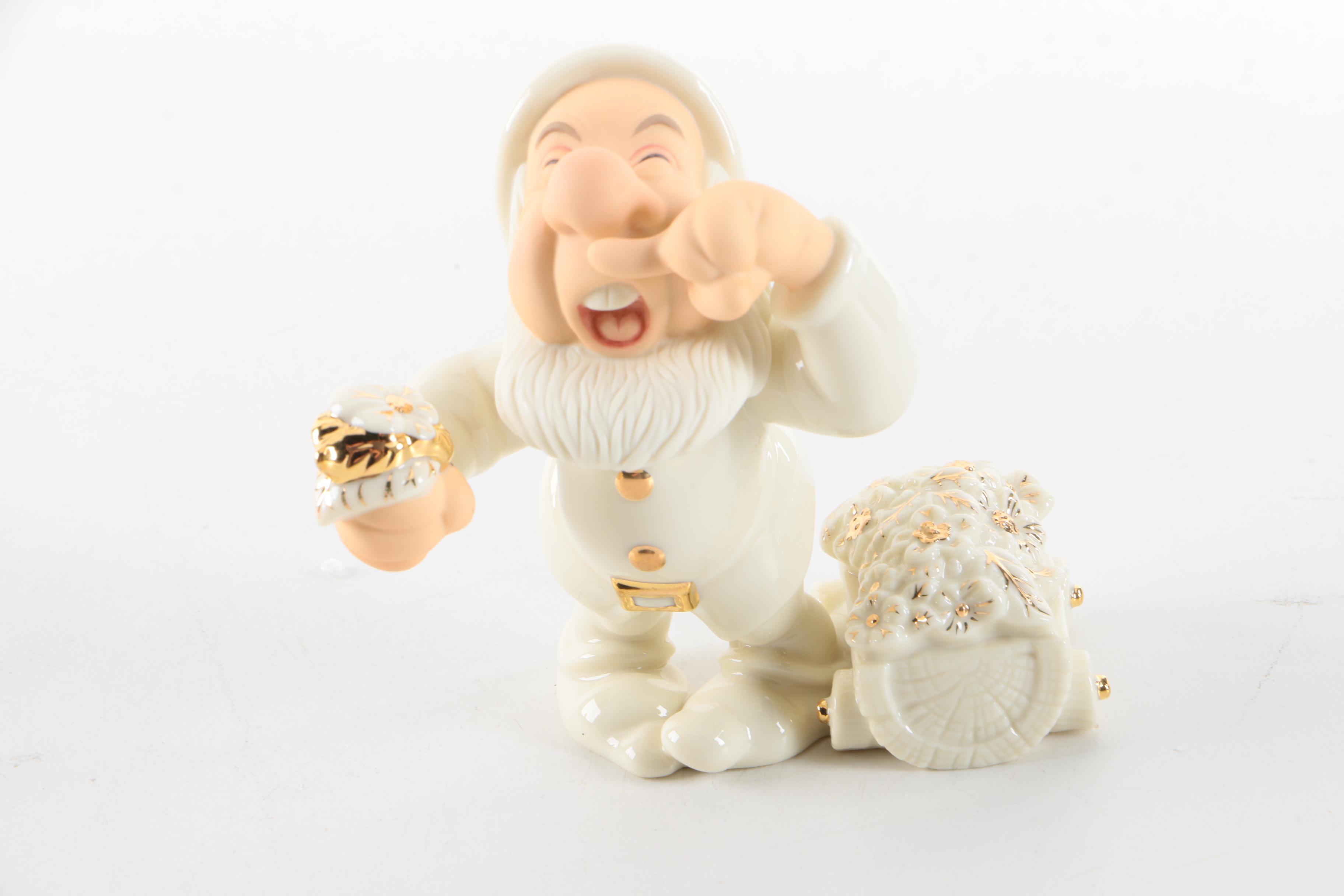 Lenox Porcelain "The Disney Showcase" Dwarves Figurines