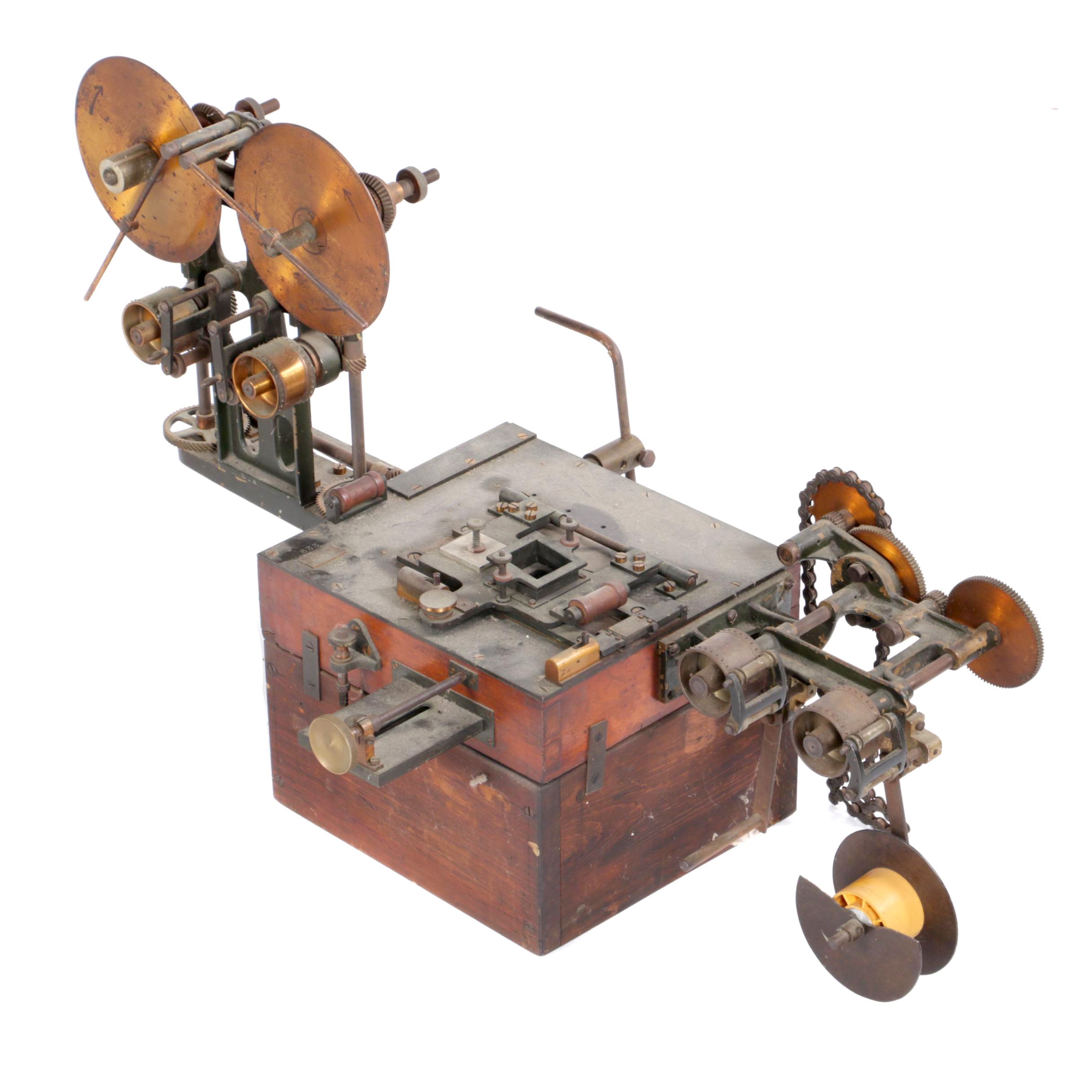 Antique Moy And Bastie 35MM Cinematograph Camera Parts