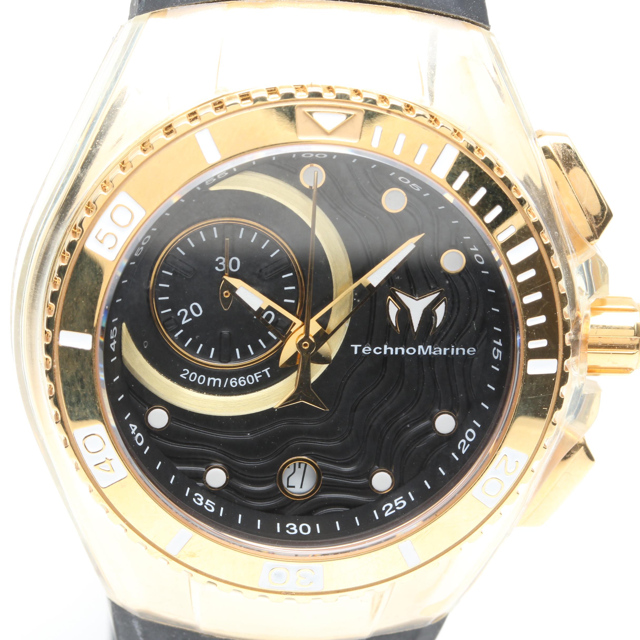 TechnoMarine Cruise One Stainless Steel Analog Watch