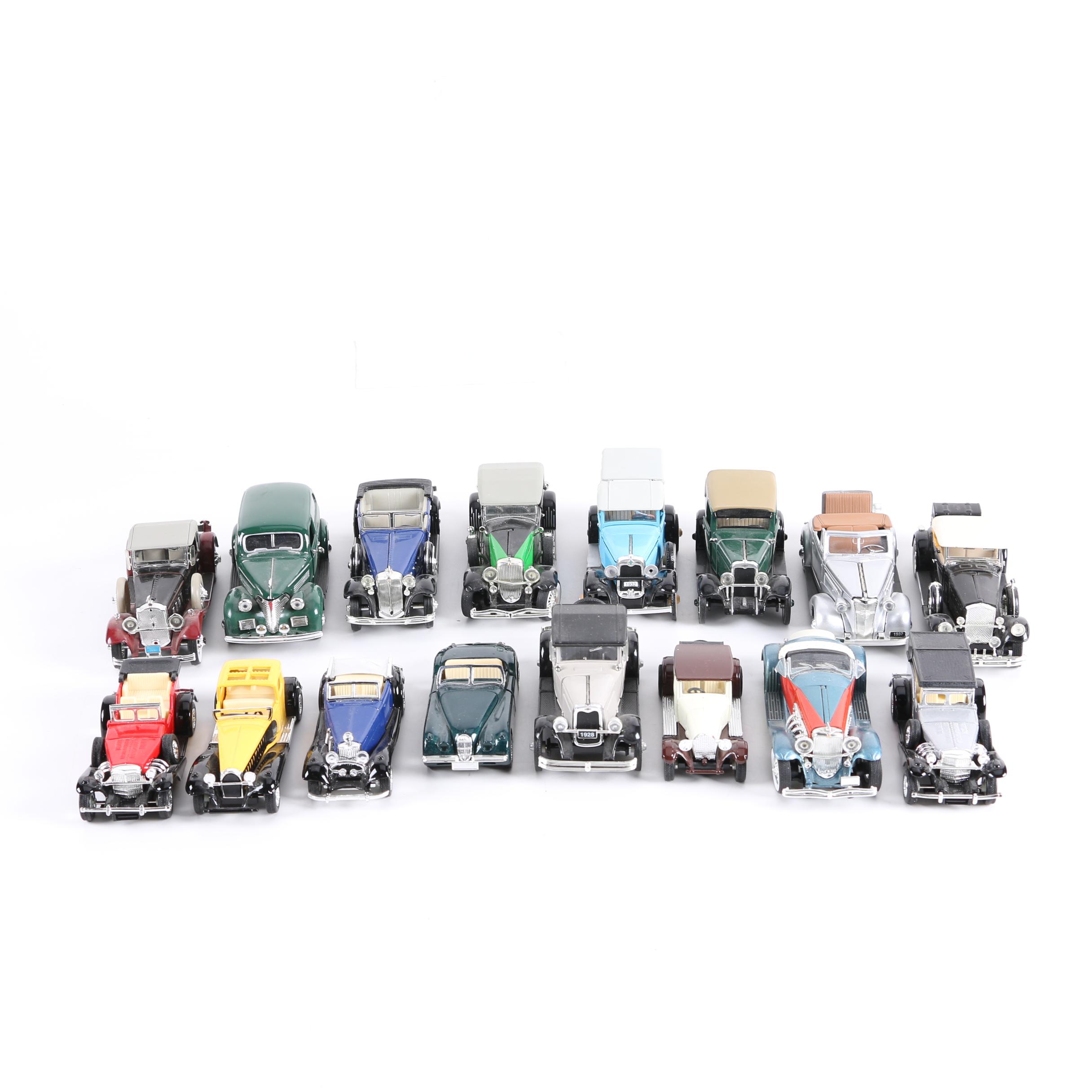 Die-Cast Cars Including Signature