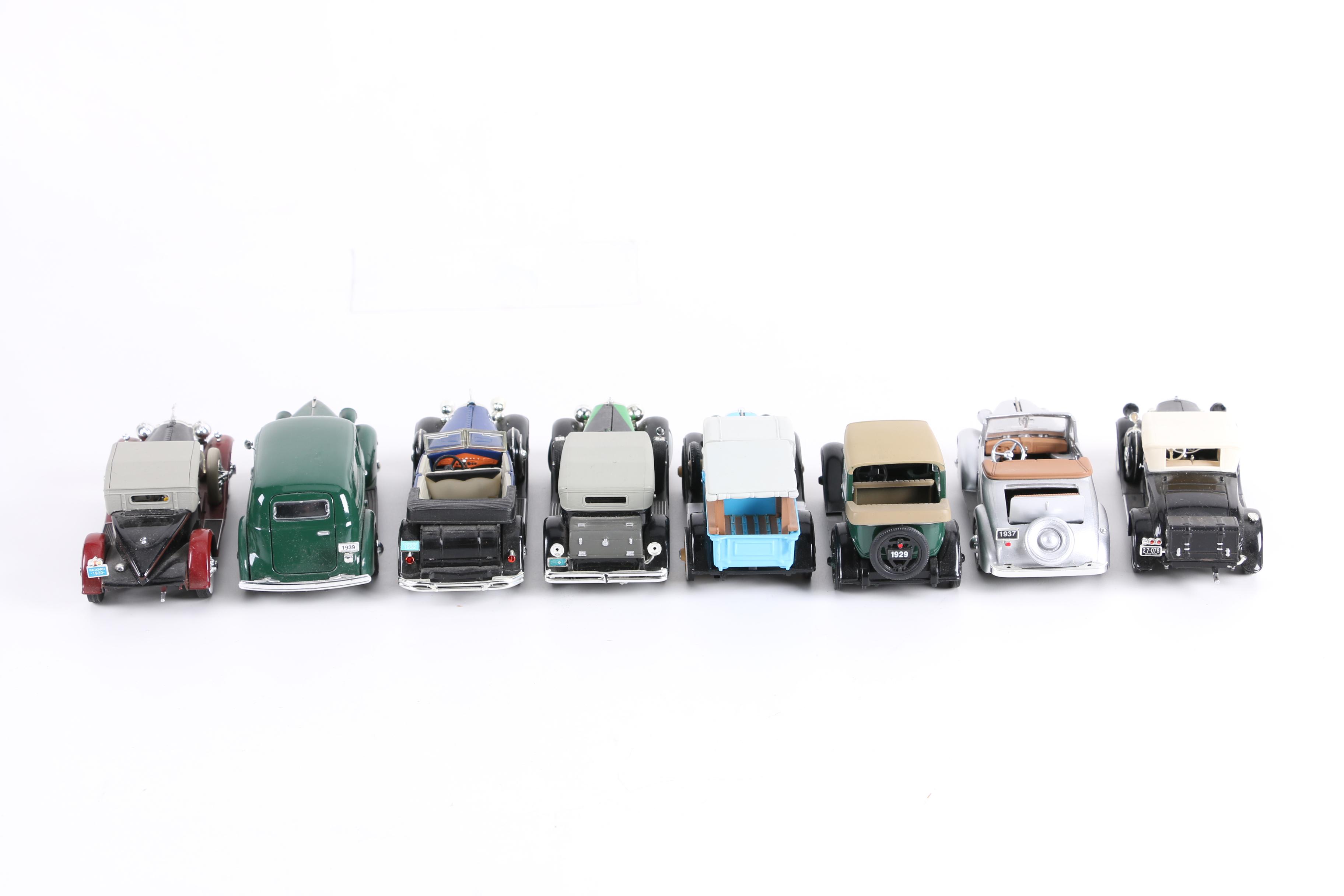 Die-Cast Cars Including Signature