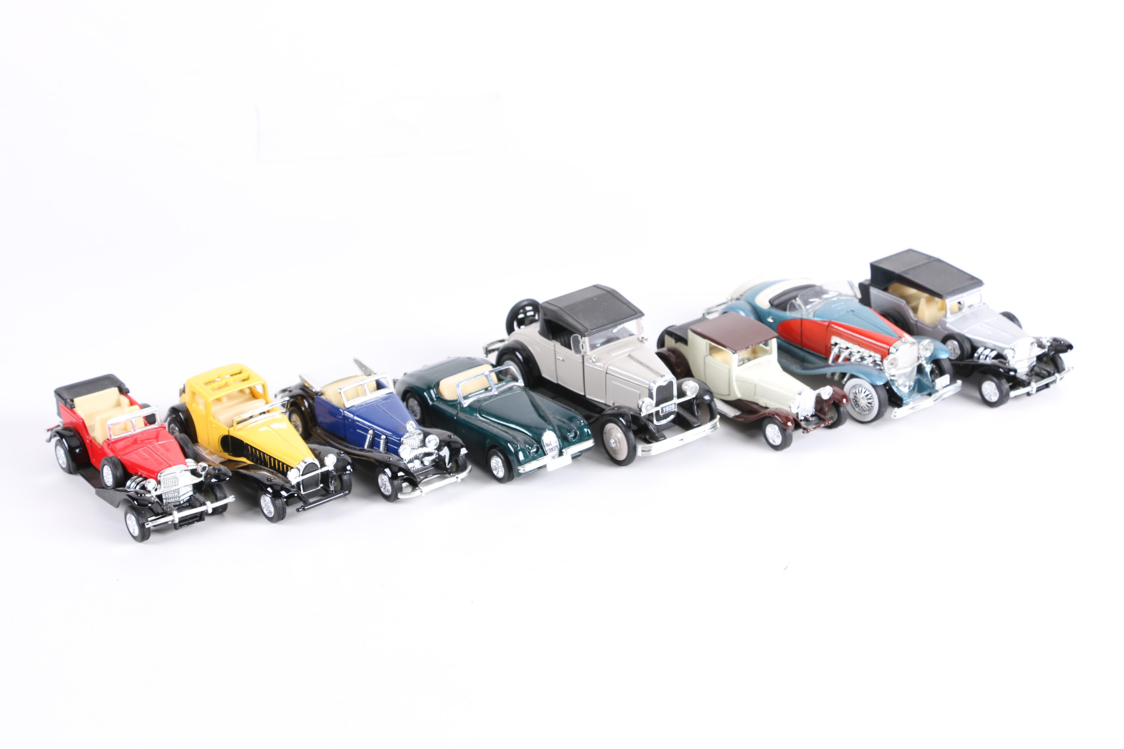 Die-Cast Cars Including Signature