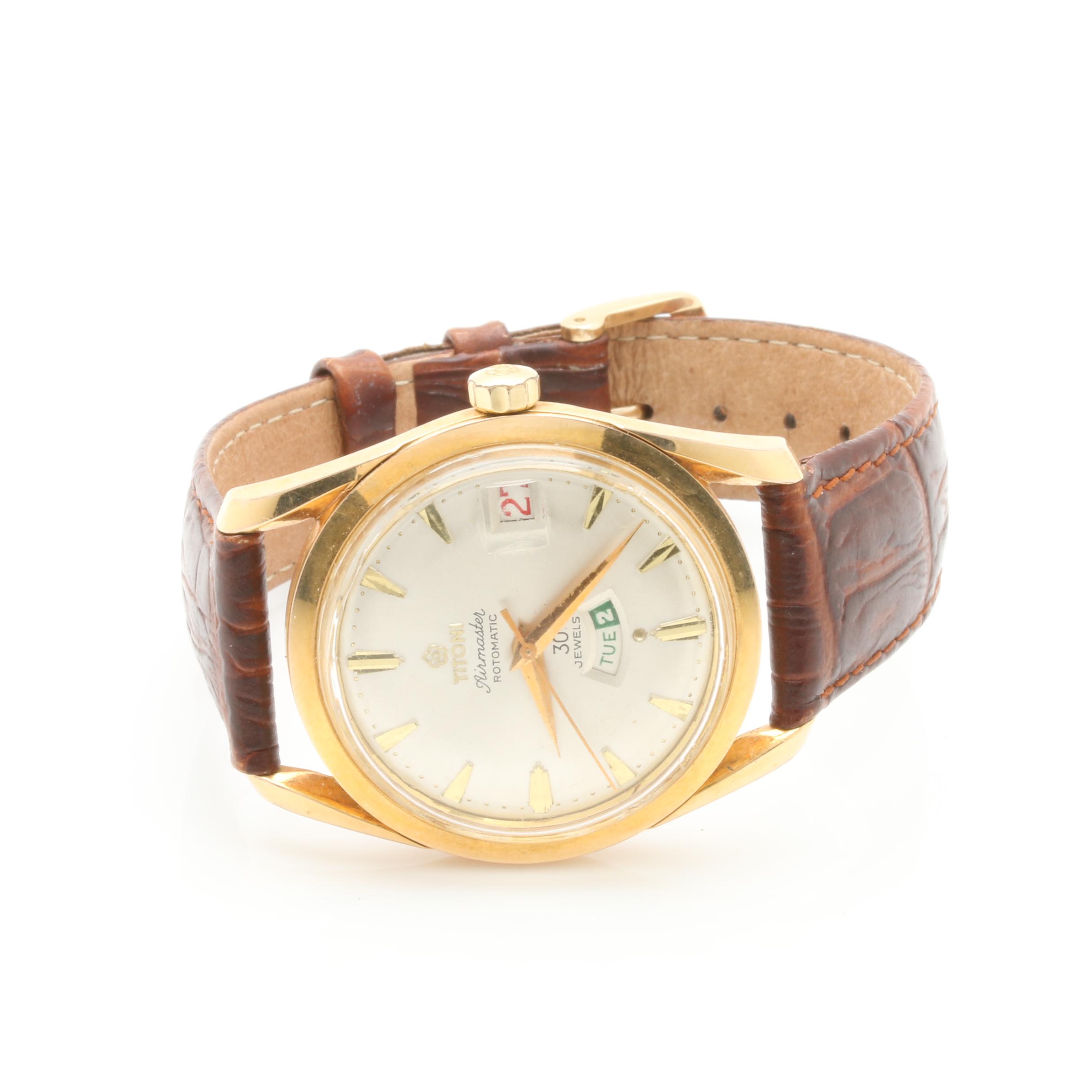 Titoni Airmaster Rotomatic Analog Watch