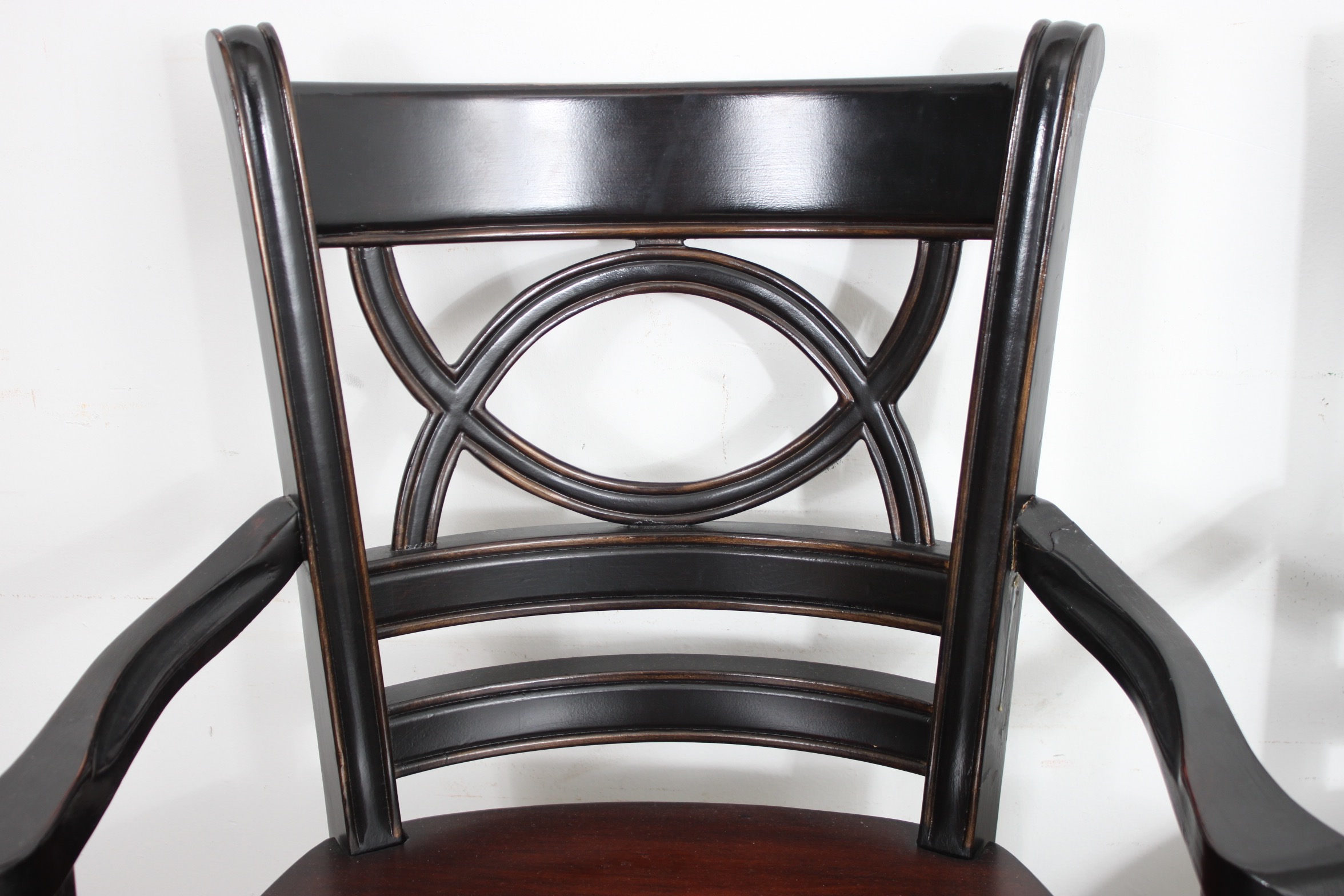 Pair of Wooden Barstools