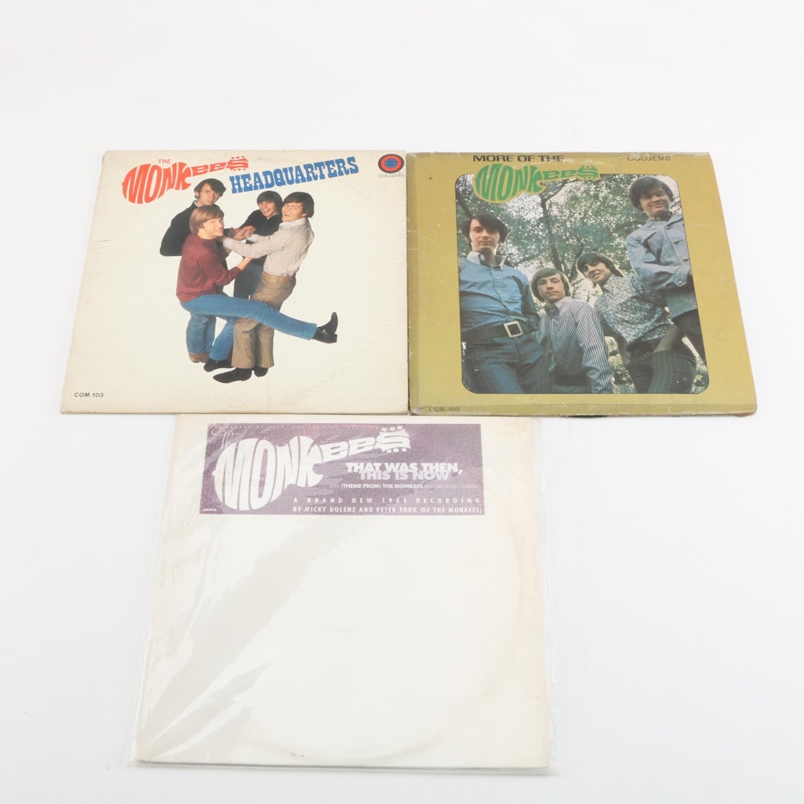 The Monkees LPs Including "Headquarters"