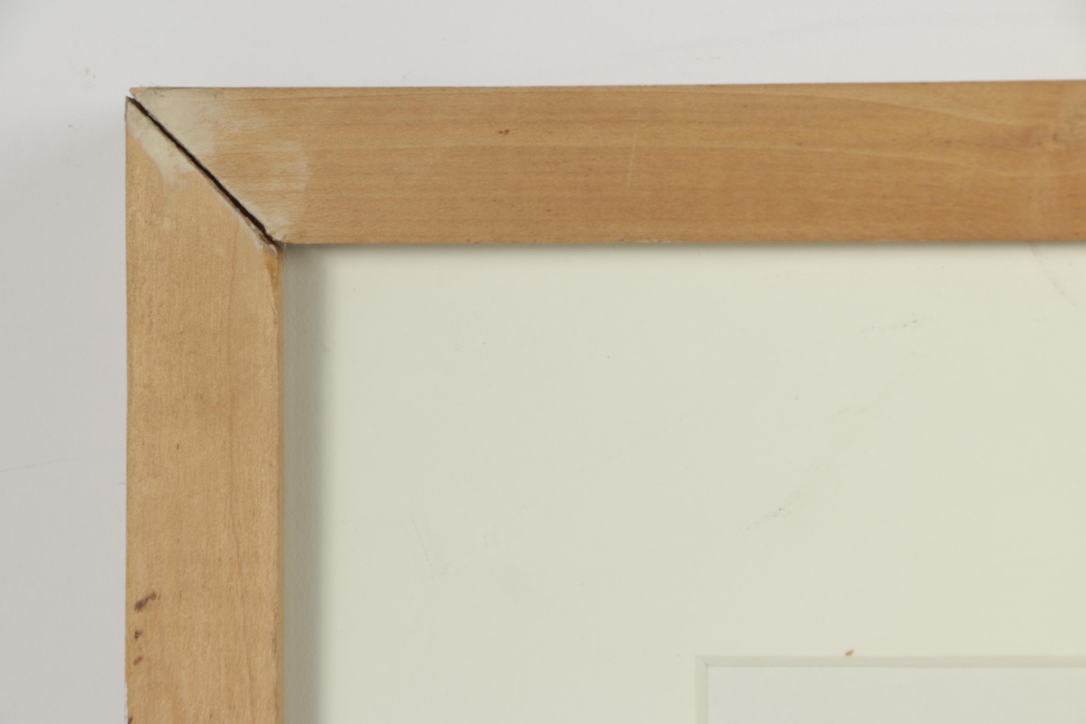 Hank Virgona Ink Wash and Charcoal Drawing