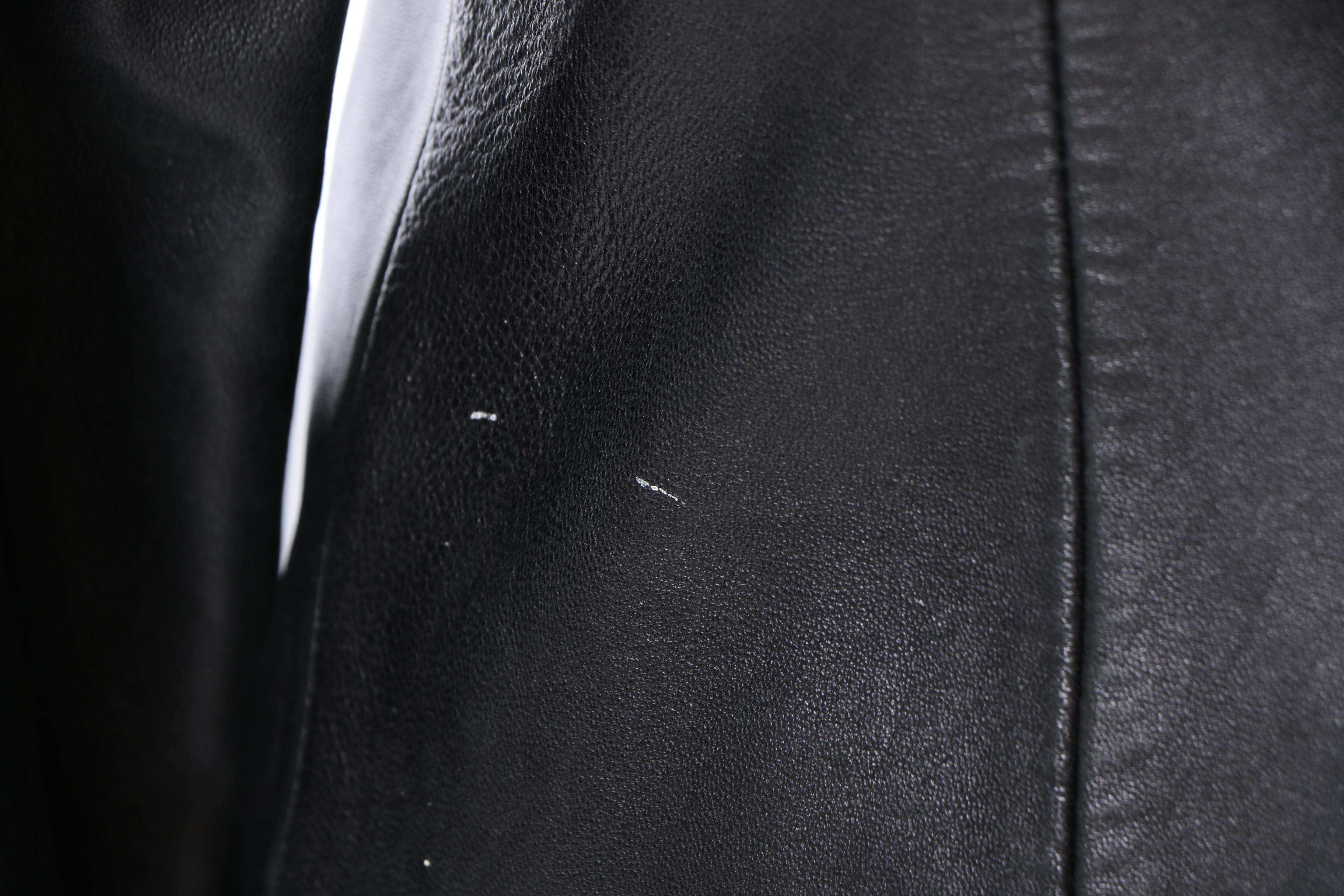 Women's Kenneth Cole Reaction Black Leather Jacket