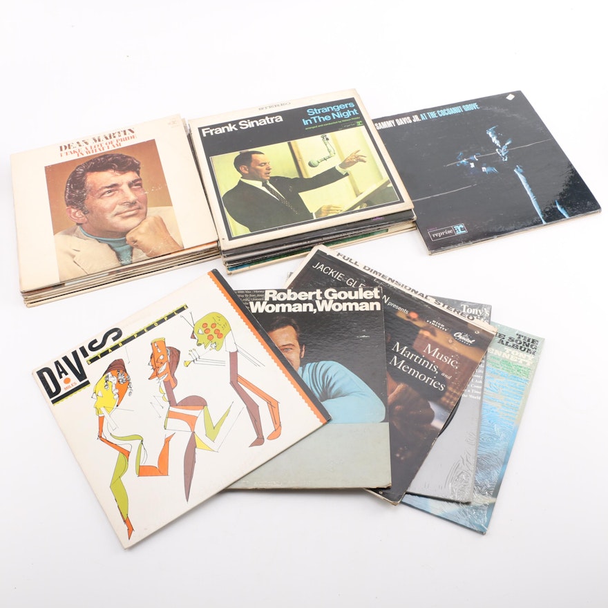 Frank Sinatra, Dean Martin, Sammy Davis, Jr, and Other LPs