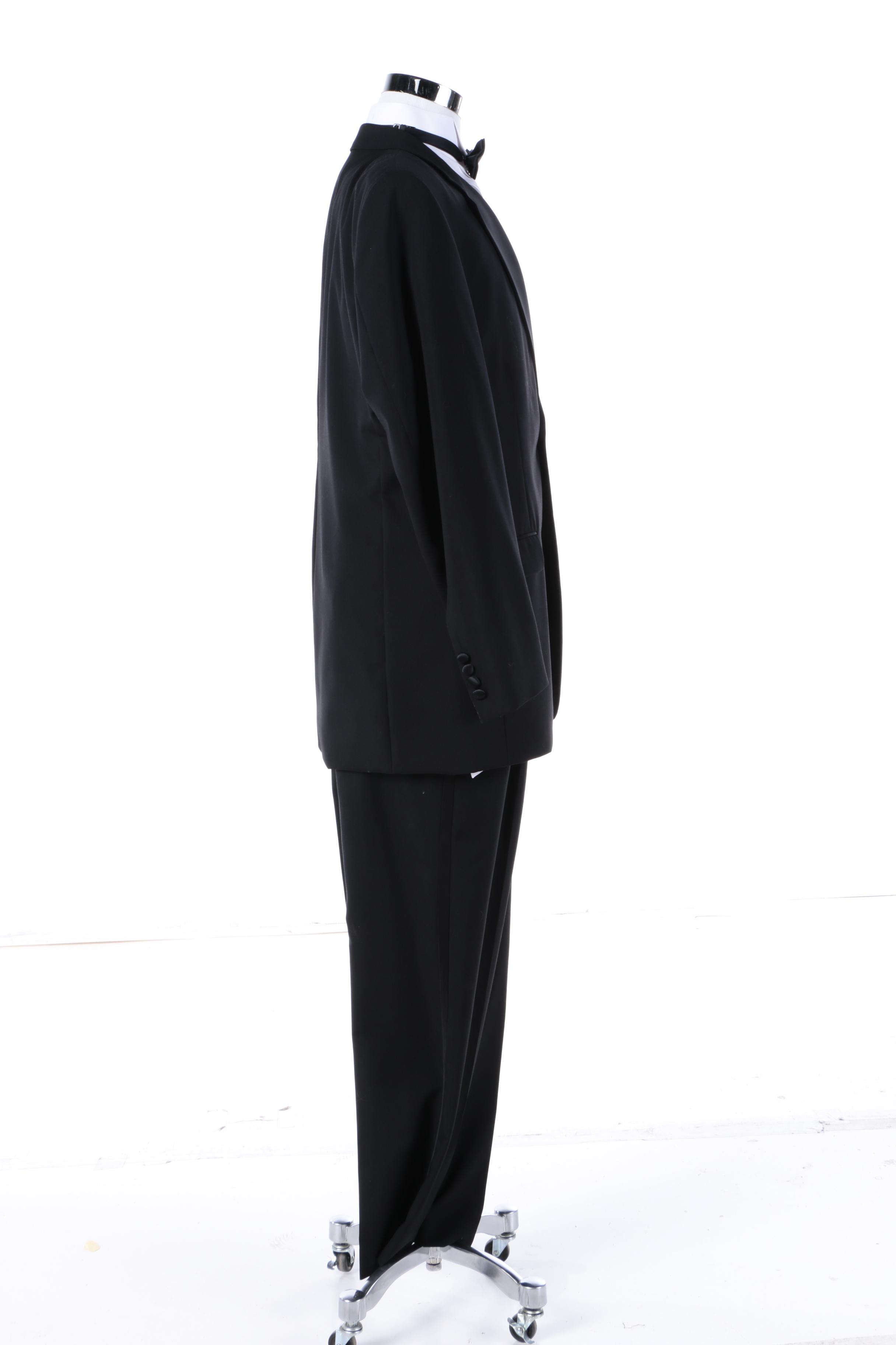 Men's Stafford Essentials Tuxedo and Formal Accessories