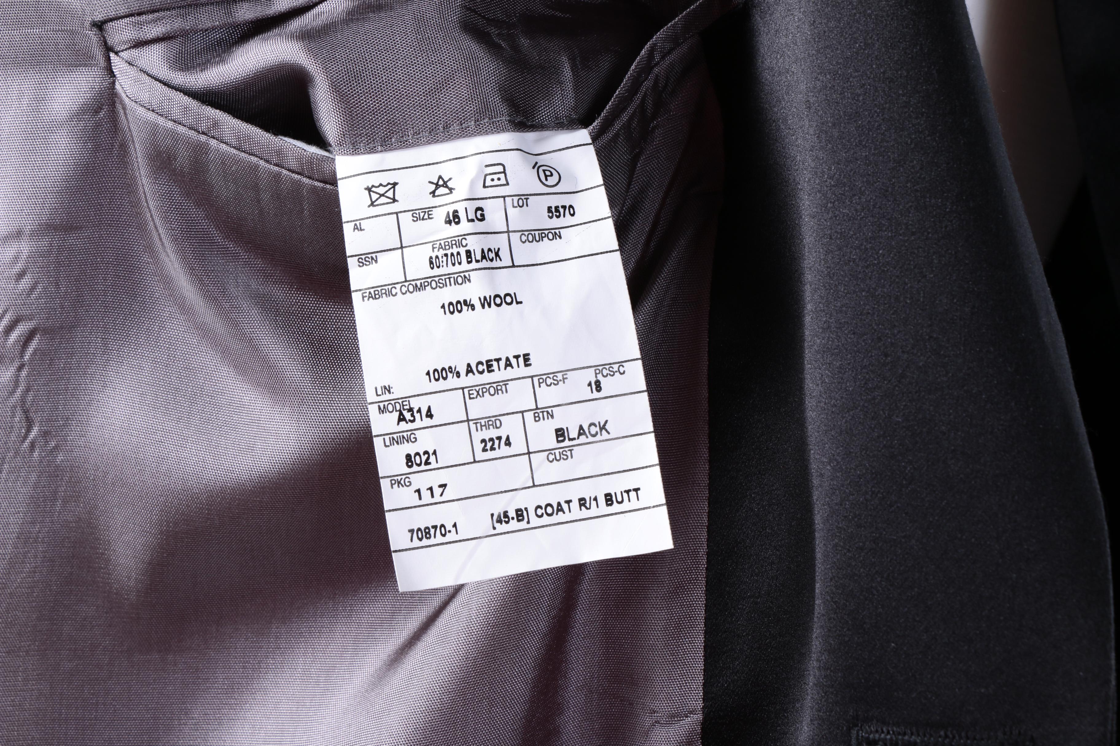 Men's Stafford Essentials Tuxedo and Formal Accessories