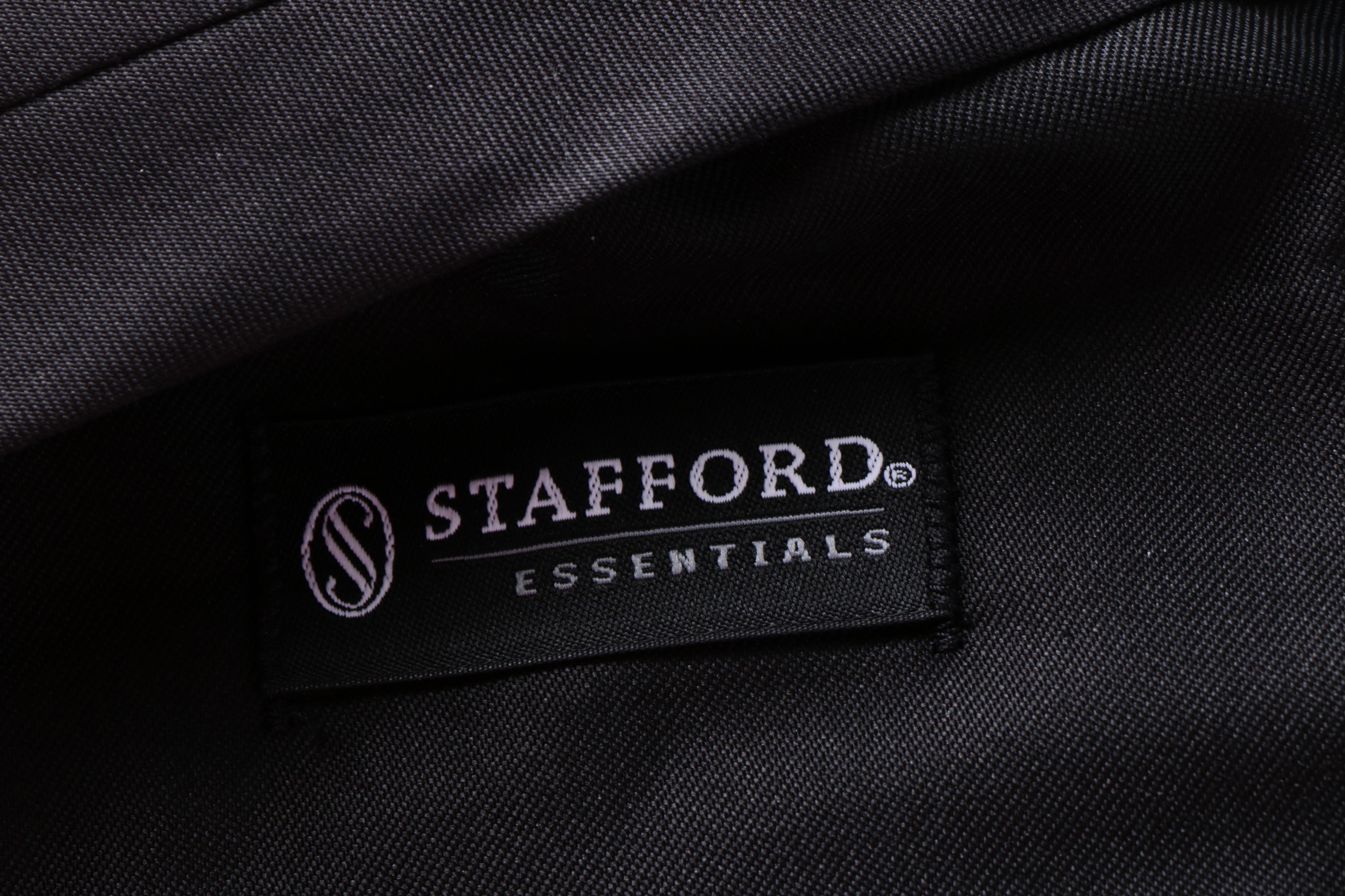 Men's Stafford Essentials Tuxedo and Formal Accessories