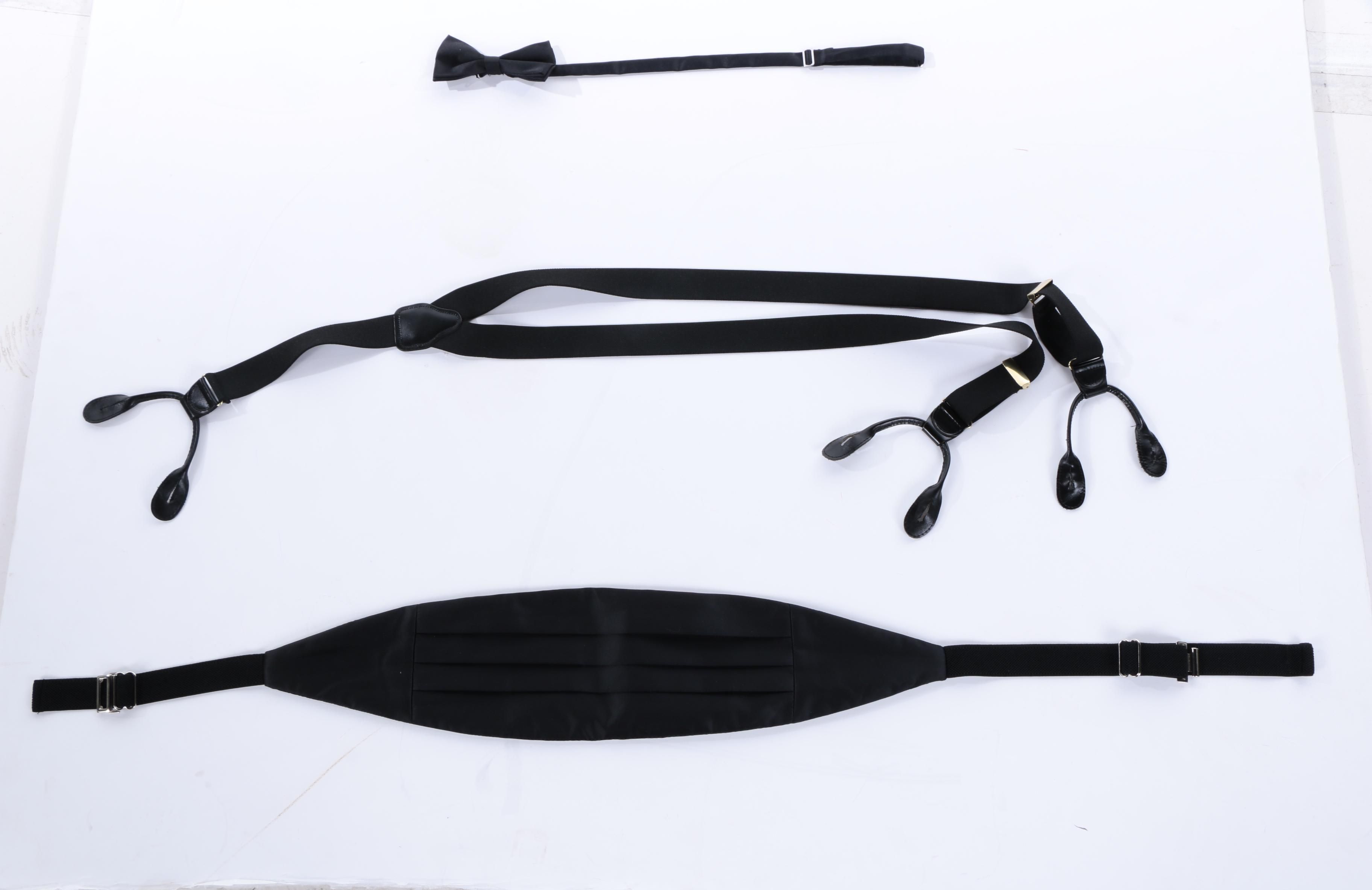 Men's Stafford Essentials Tuxedo and Formal Accessories