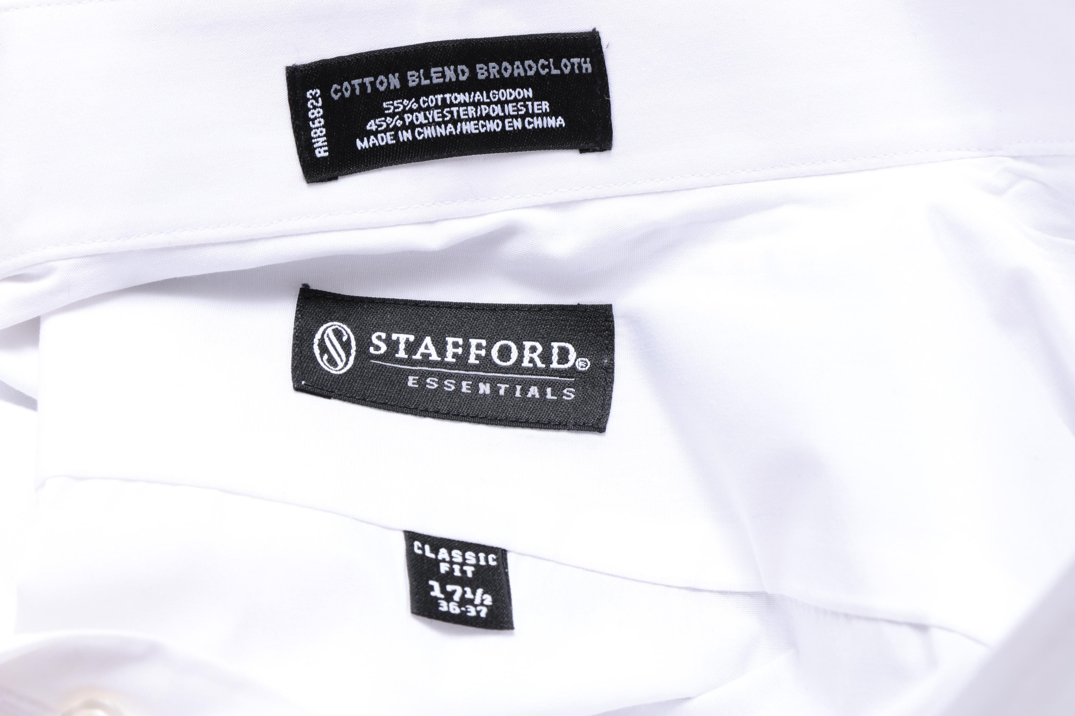 Men's Stafford Essentials Tuxedo and Formal Accessories