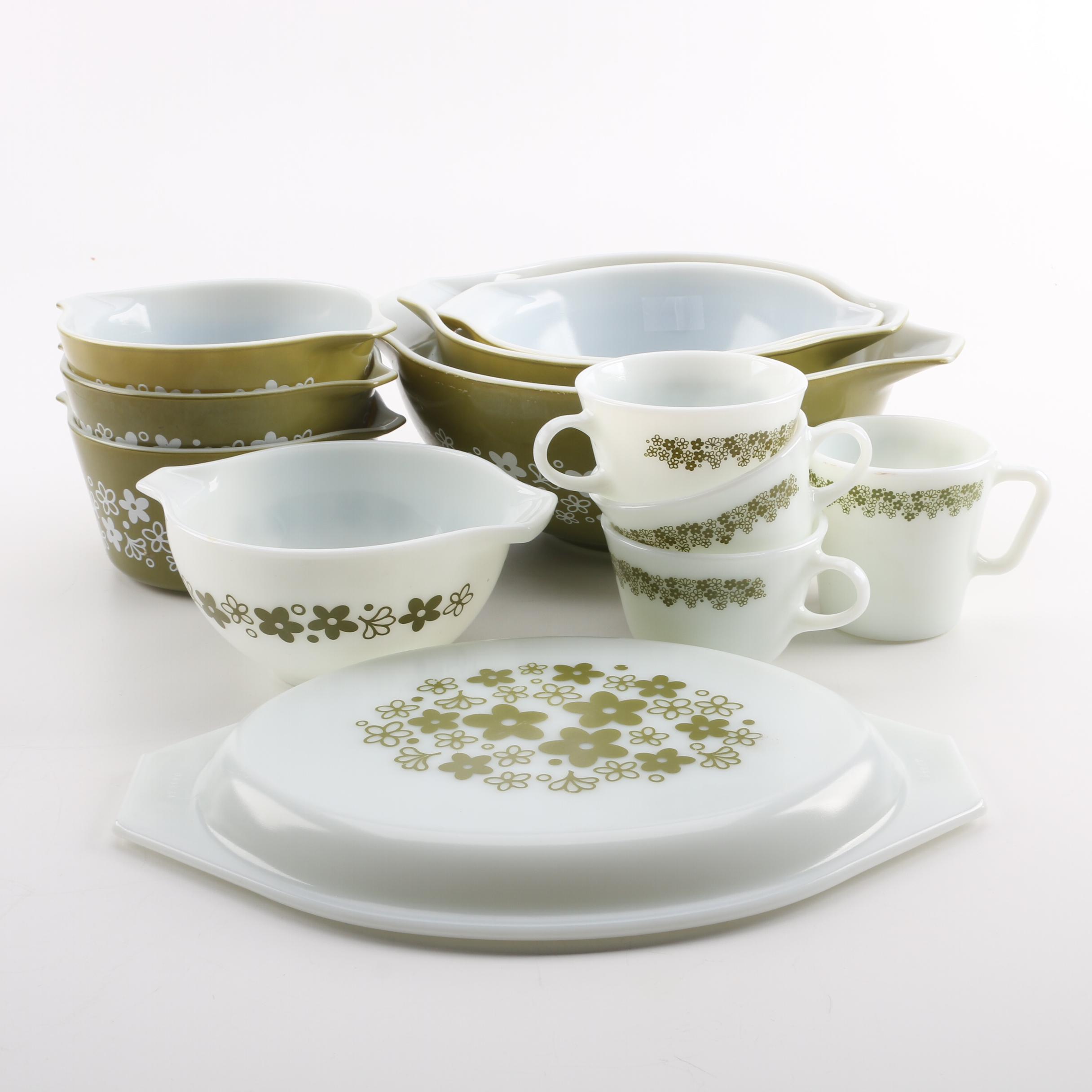 Pyrex "Spring Blossom" Tableware