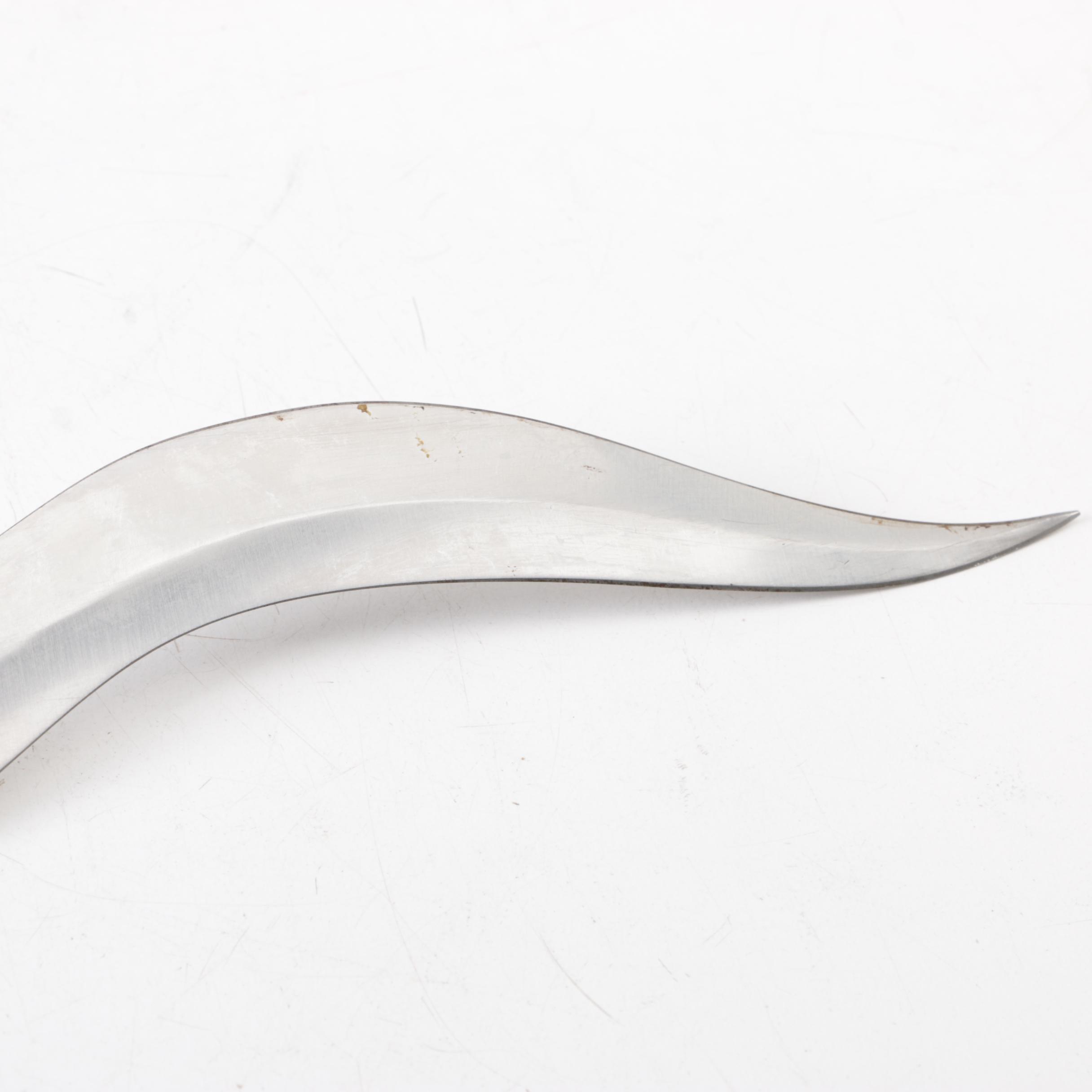 Serpentine Dagger with Snake-Head Hilt