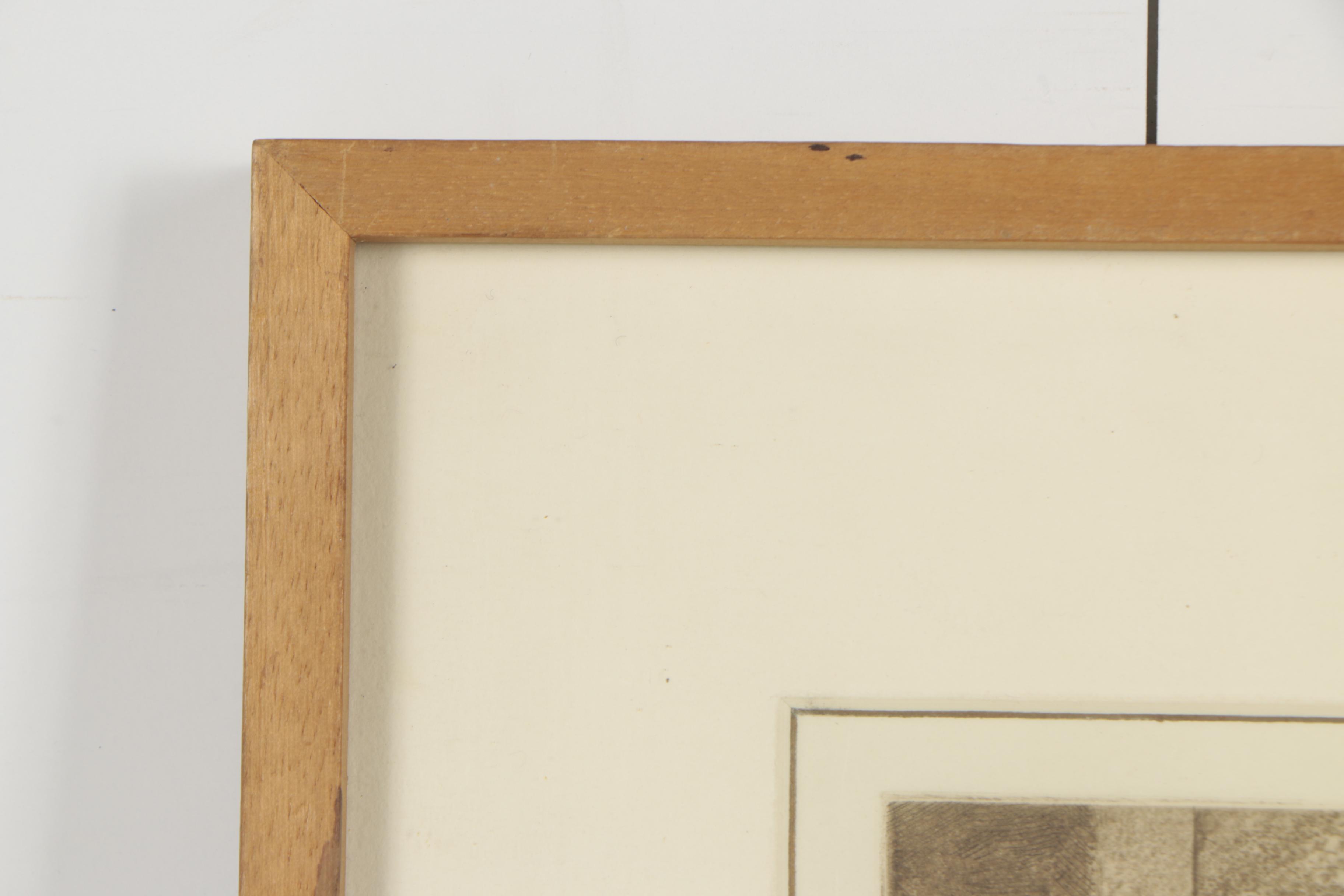 Hank Virgona Etching "Studio Sink"