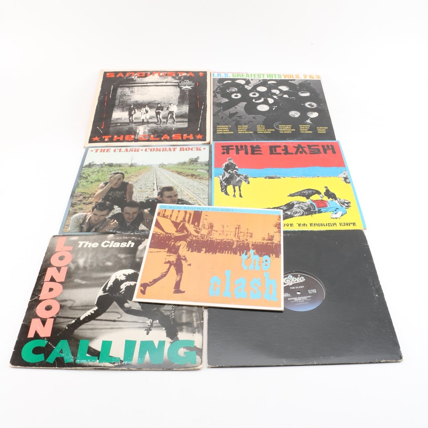 The Clash LPs Including "London Calling"