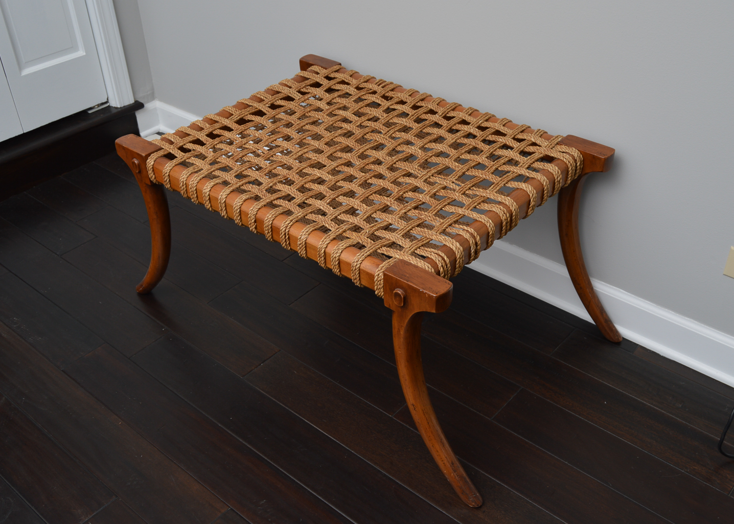 Robsjohn-Gibbings Style Klismos Bench