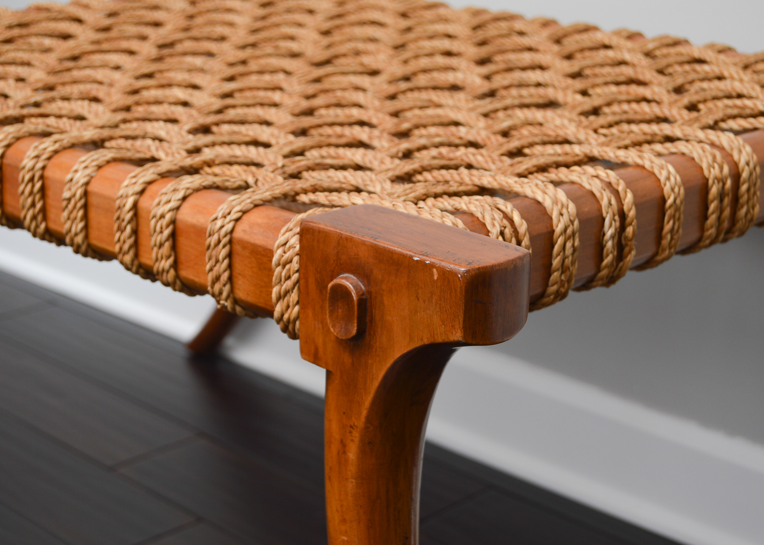 Robsjohn-Gibbings Style Klismos Bench