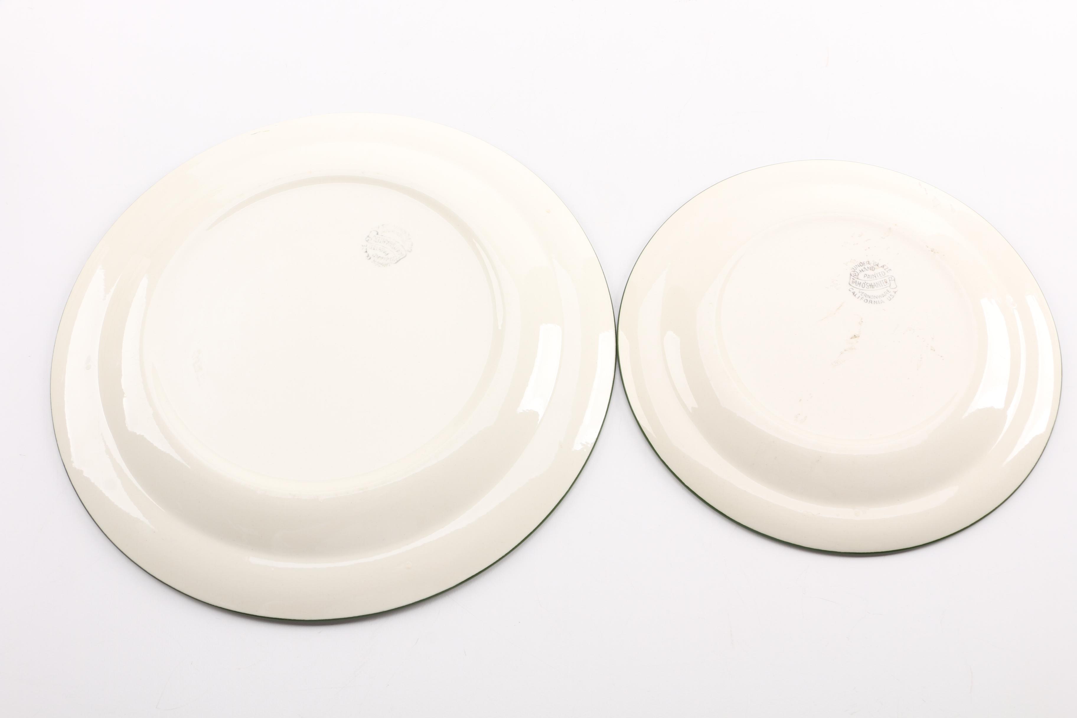 Vernon Ware "Tam O'Shanter" Dinnerware