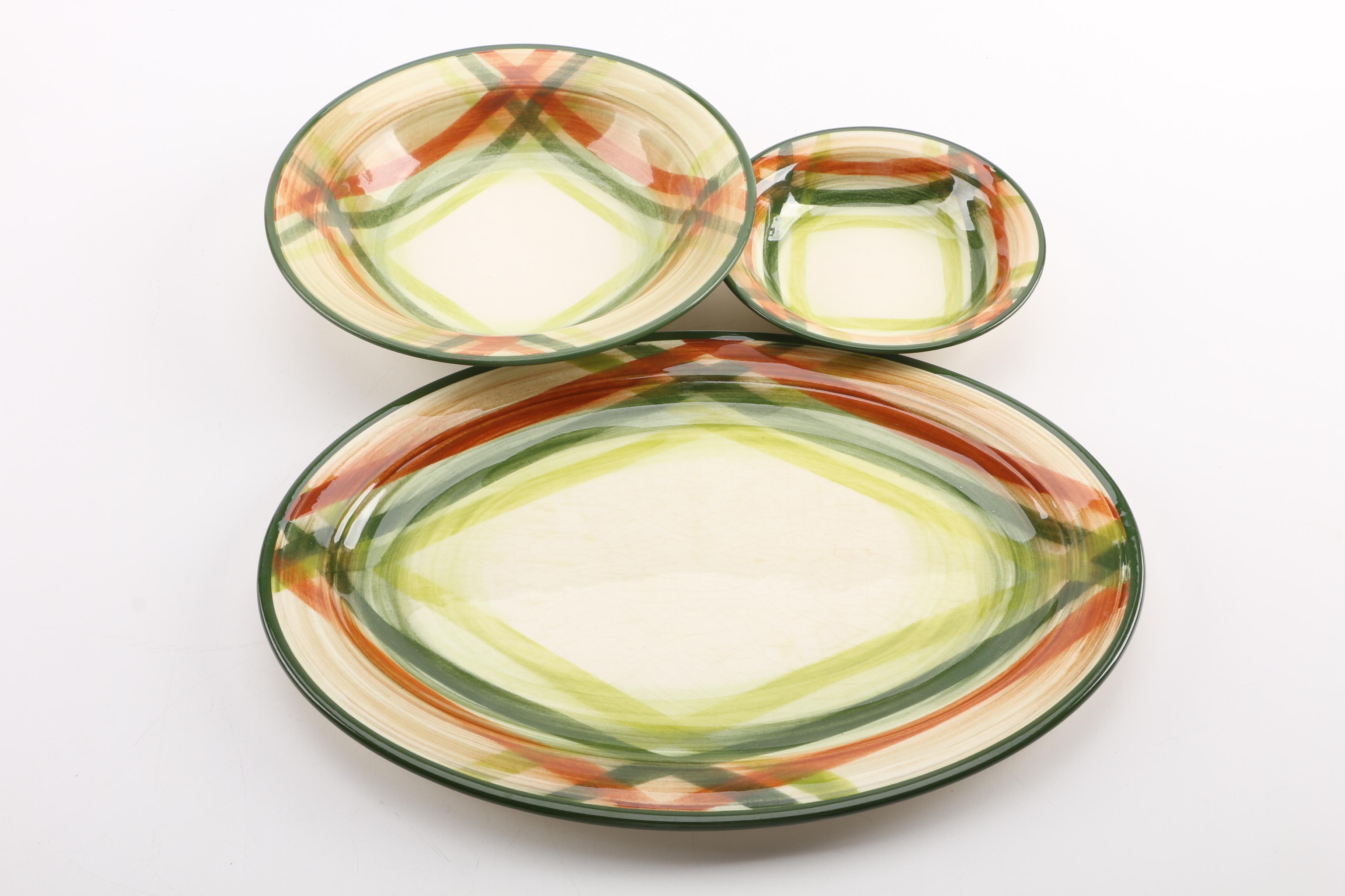 Vernon Ware "Tam O'Shanter" Dinnerware