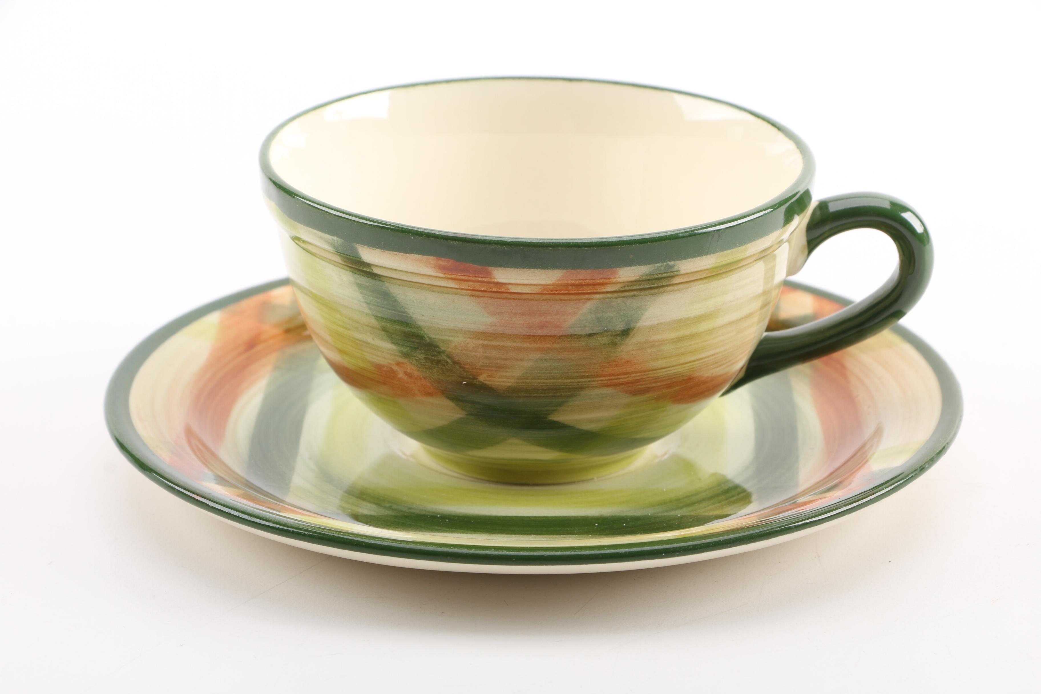 Vernon Ware "Tam O'Shanter" Dinnerware