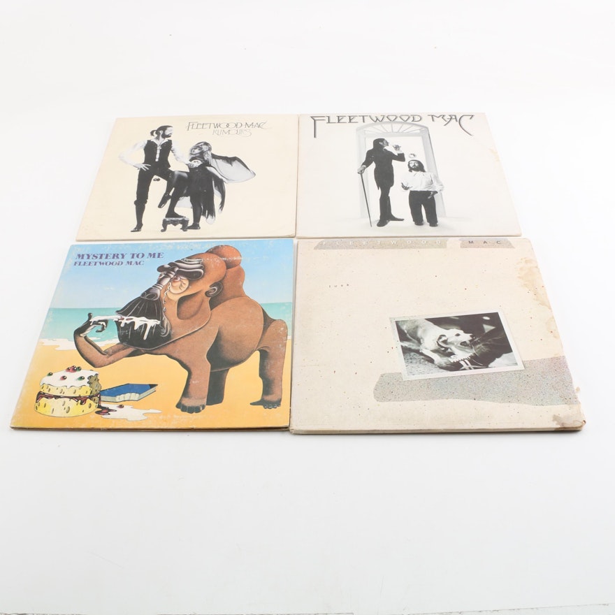 Fleetwood Mac Record Collection Including "Rumours" and "Tusk"