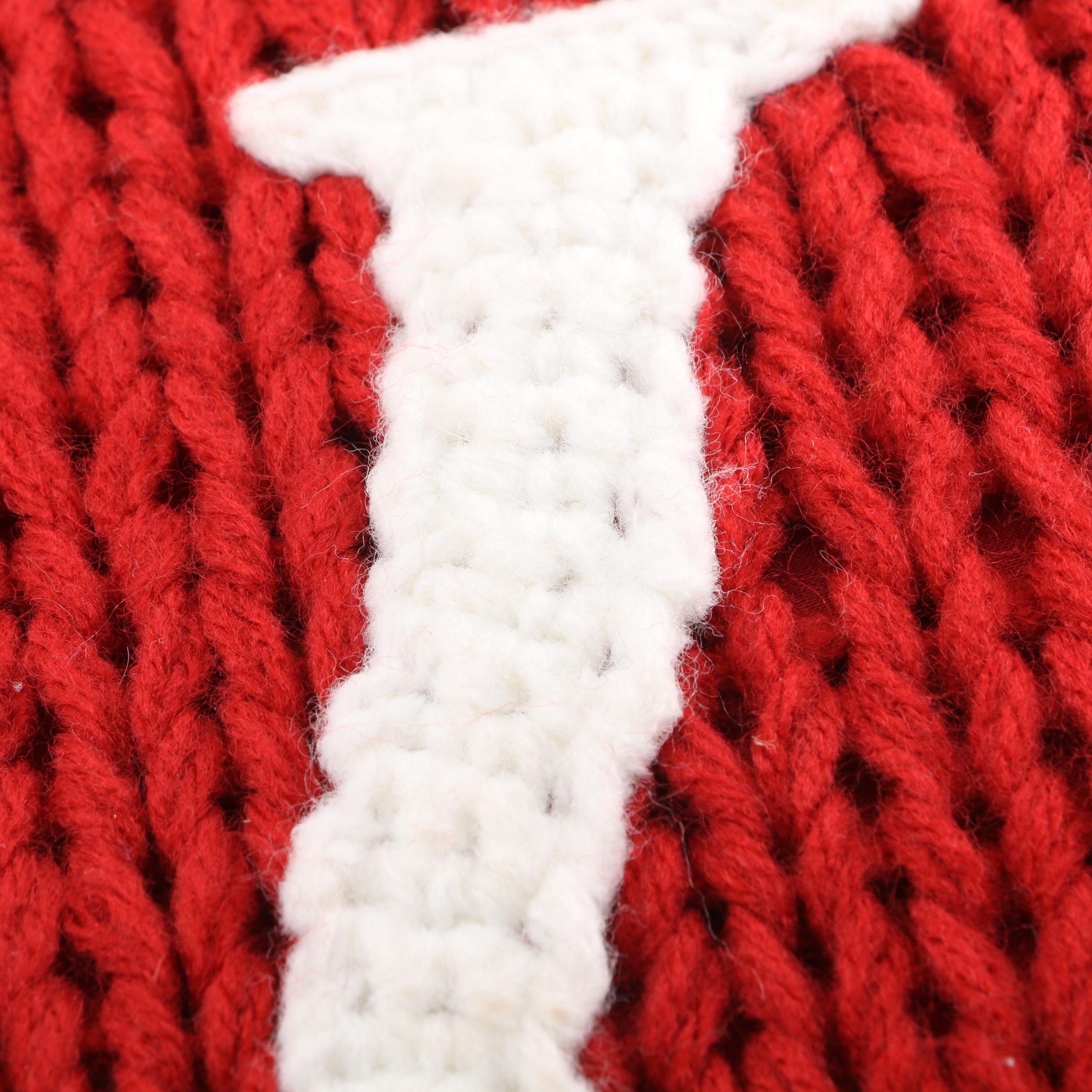 Crocheted "Love" Throw Pillows by Pottery Barn