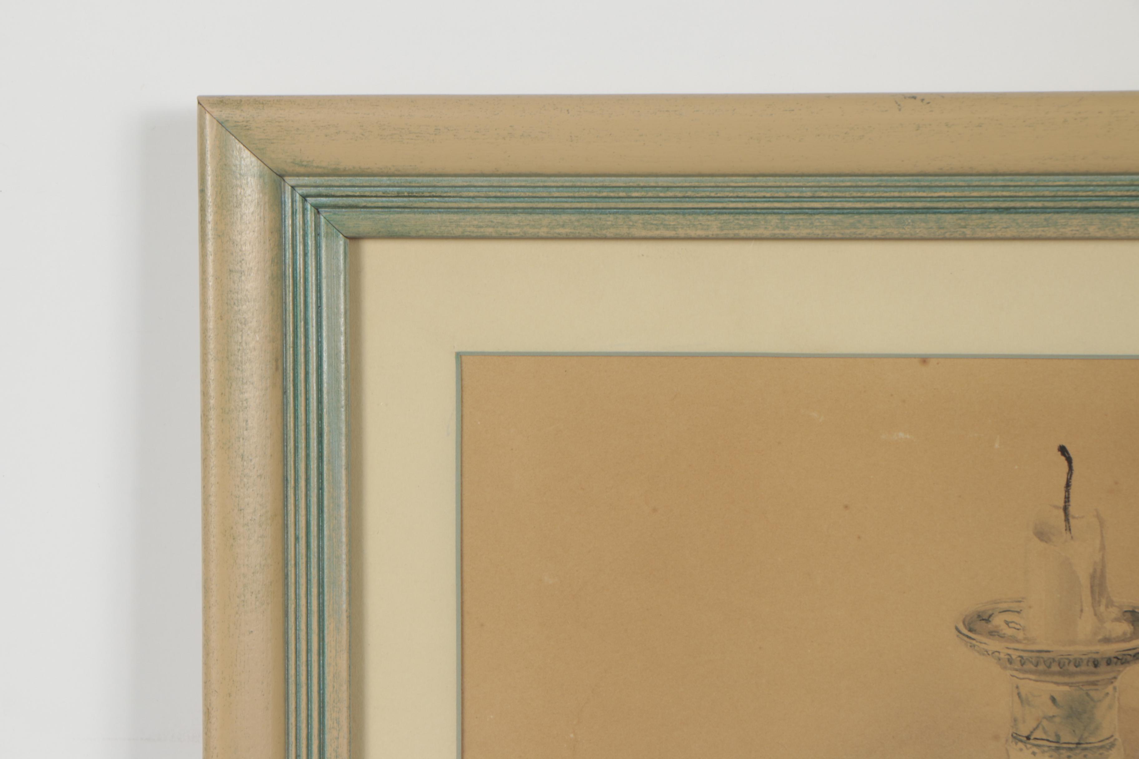 Watercolor Painting of a Still Life