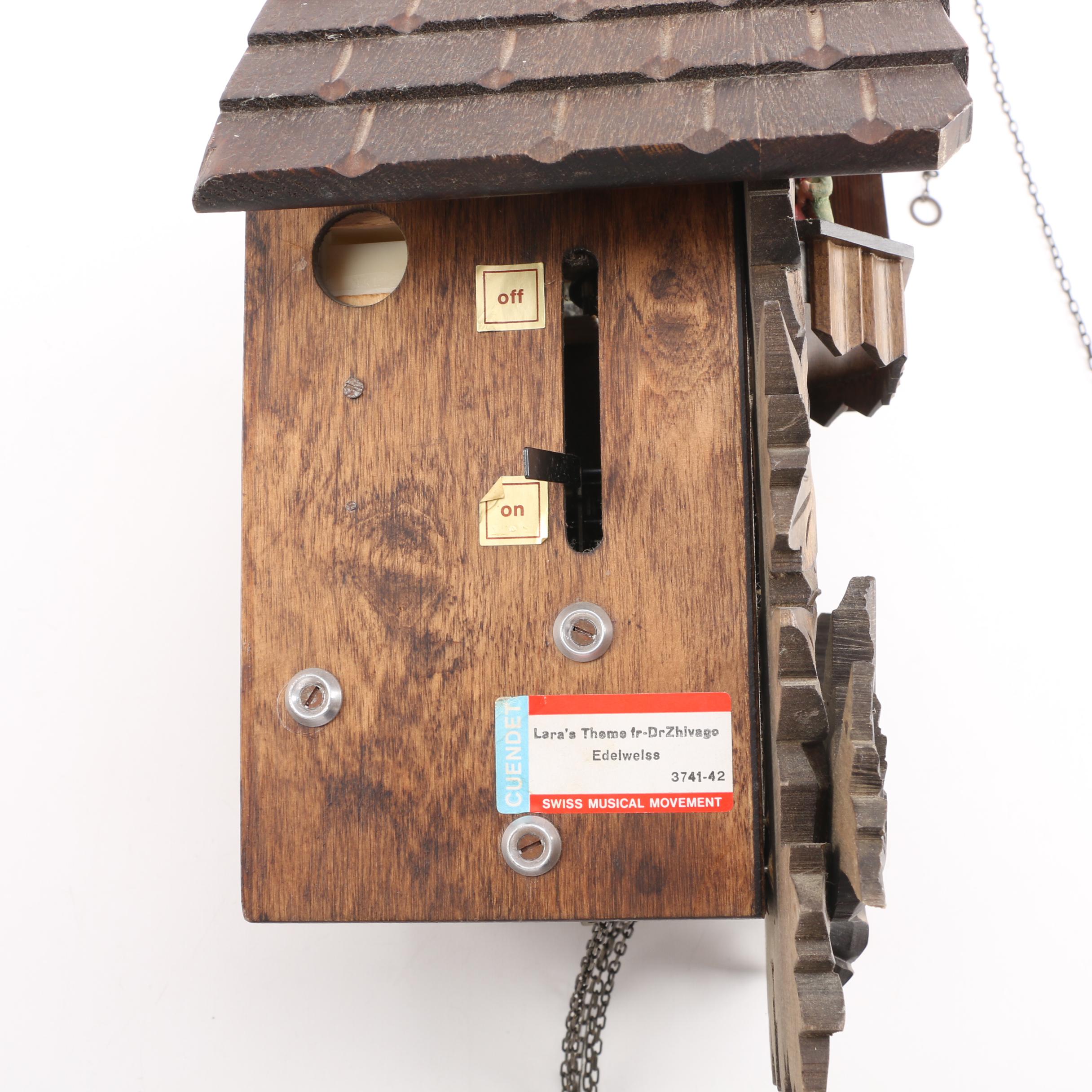 Cuendet Musical Cuckoo Clock