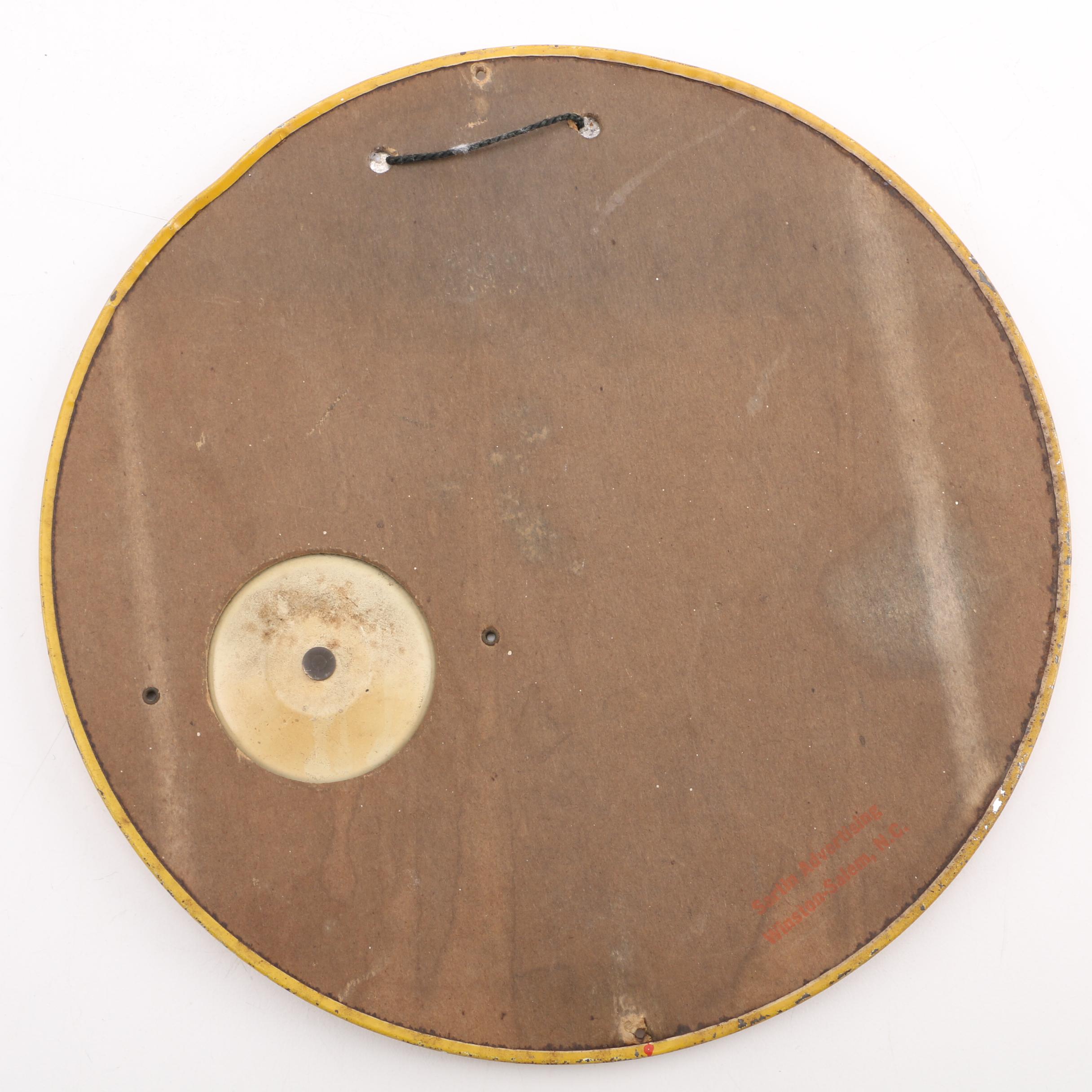 Camel Cigarette Advertising Sign and Thermometer