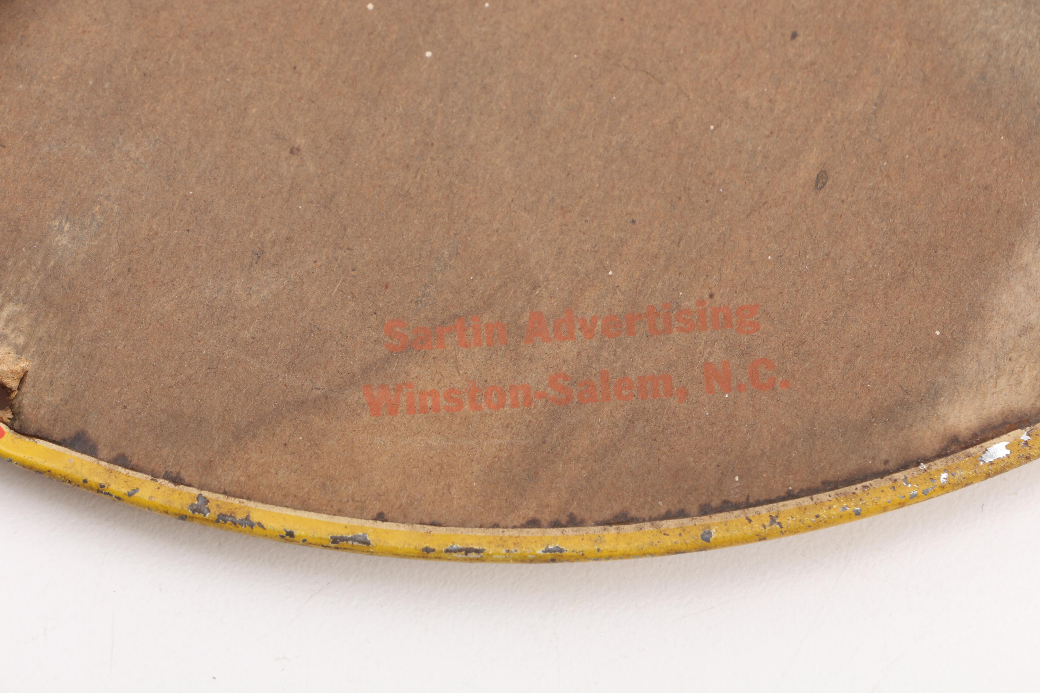 Camel Cigarette Advertising Sign and Thermometer