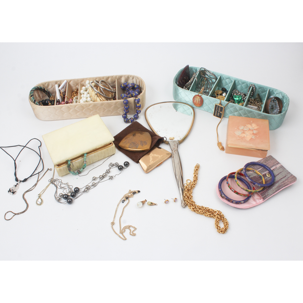 Costume Jewelry Featuring Cloisonne