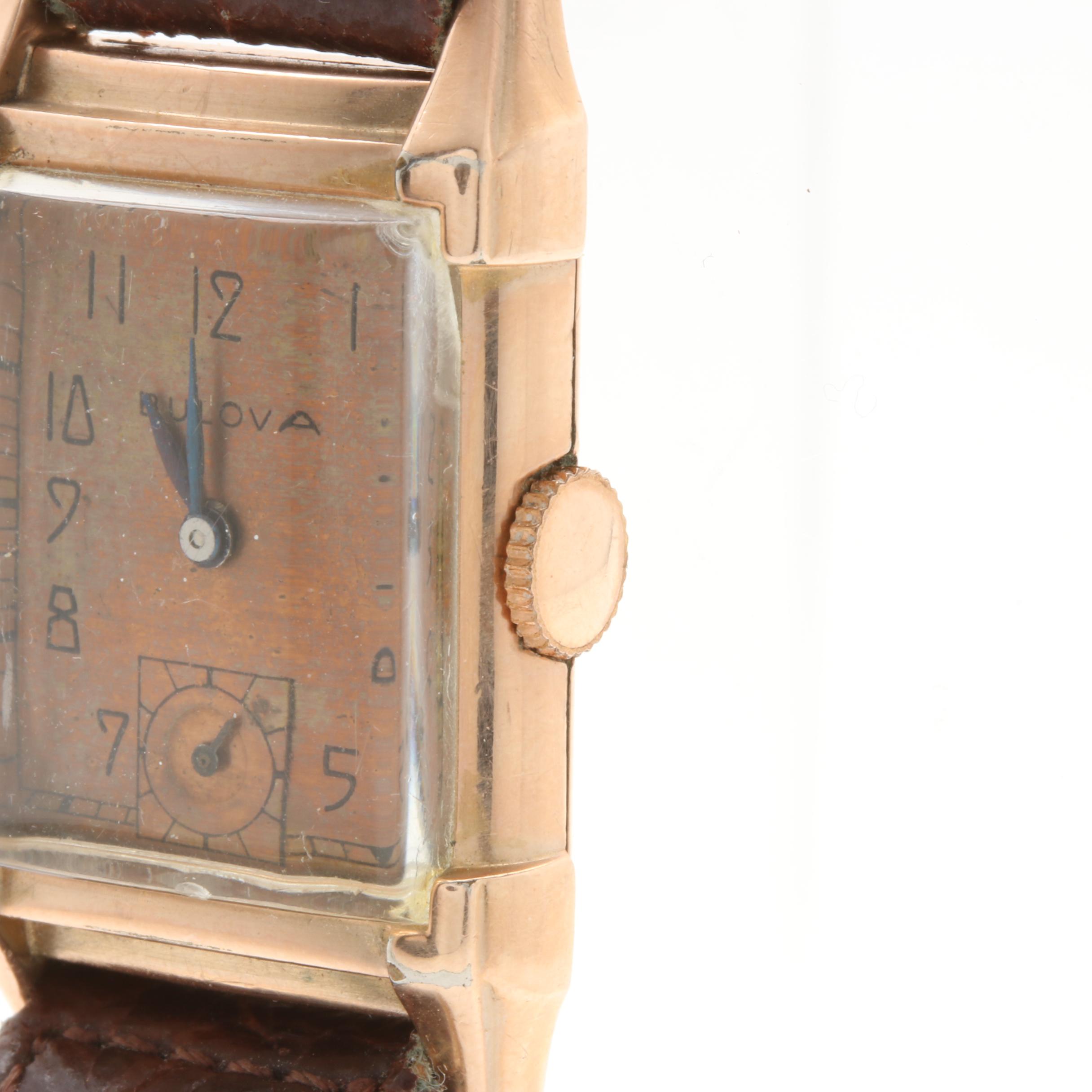Bulova 14K Gold Filled Watch