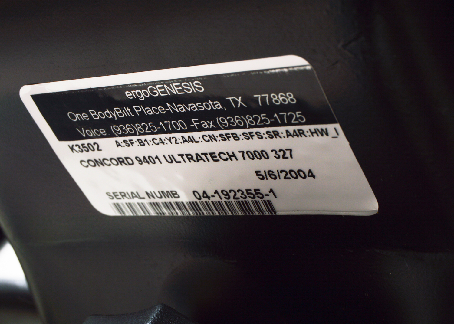 Bodybilt K3502 Office Chair by Ergogenesis