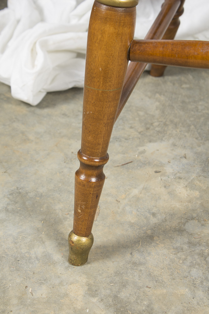 Set of Four Windsor Style Painted Chairs