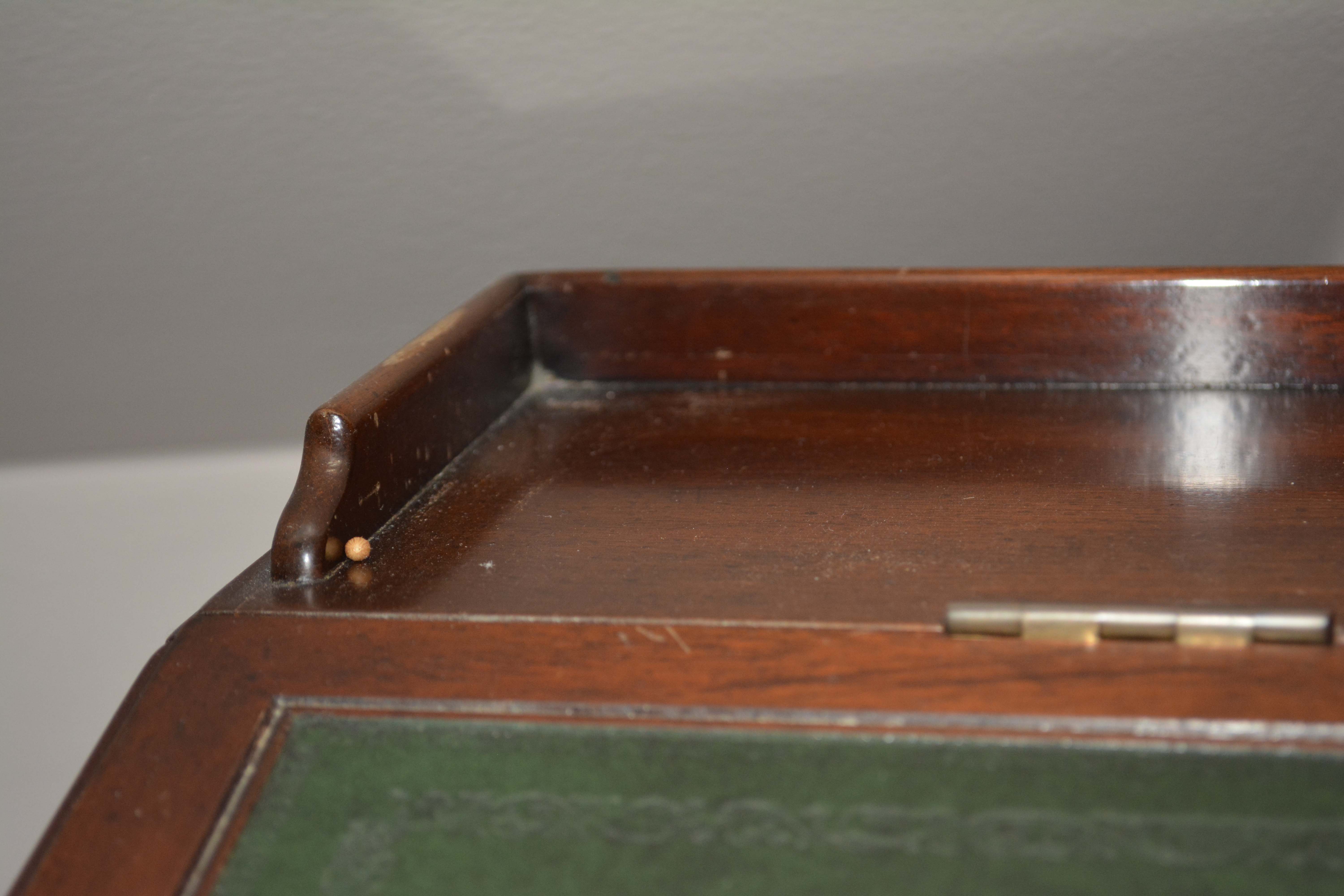 Vintage Chippendale Style Mahogany Standing Desk by Kittinger