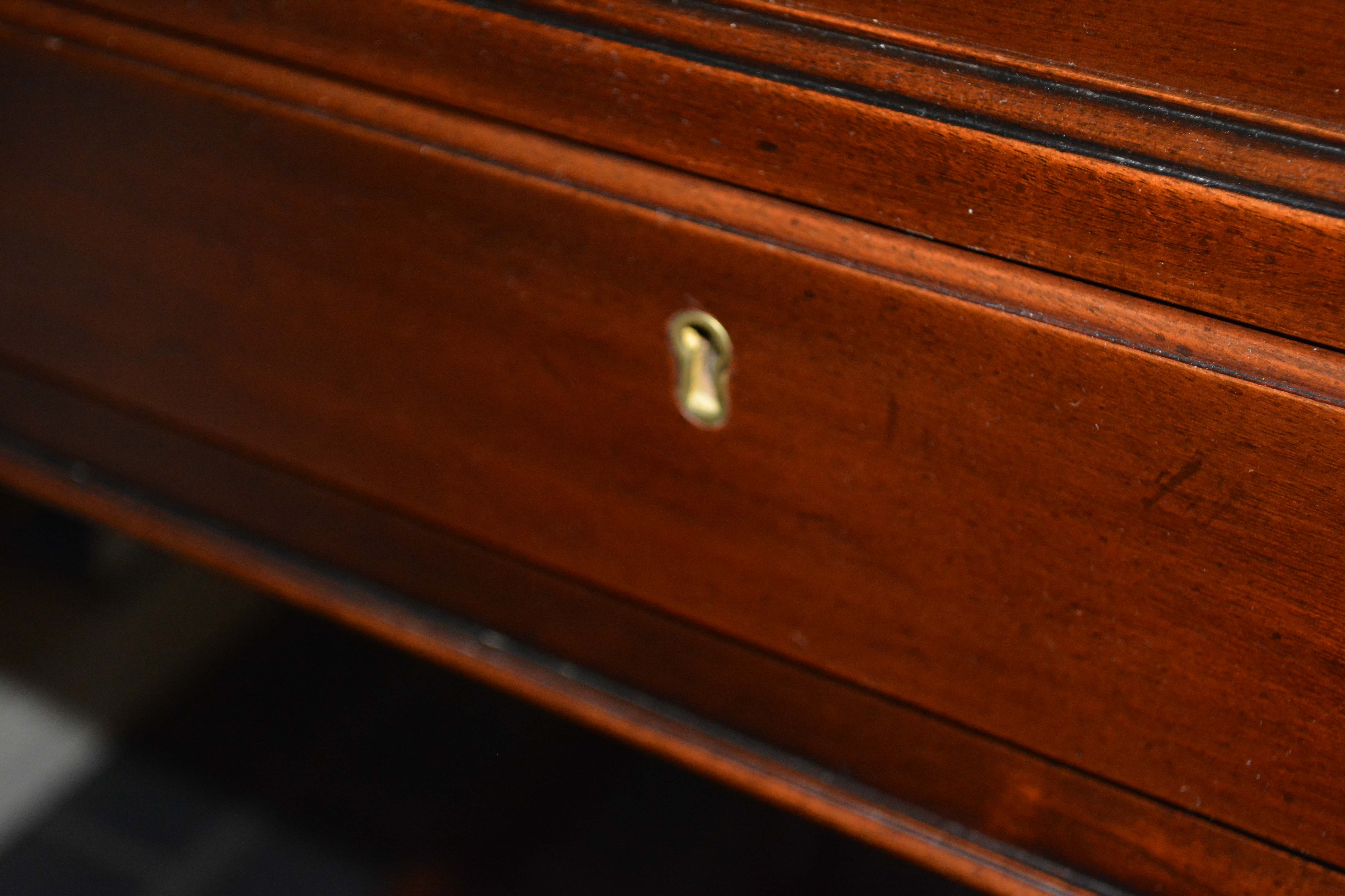 Vintage Chippendale Style Mahogany Standing Desk by Kittinger
